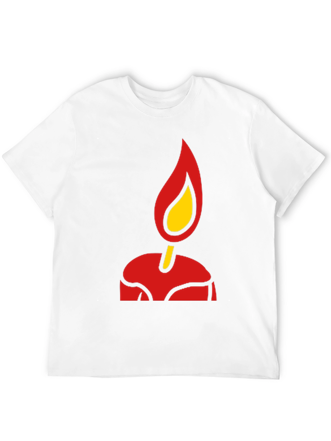 Flame Graphic Tee - Bold Stylish Black T-Shirt