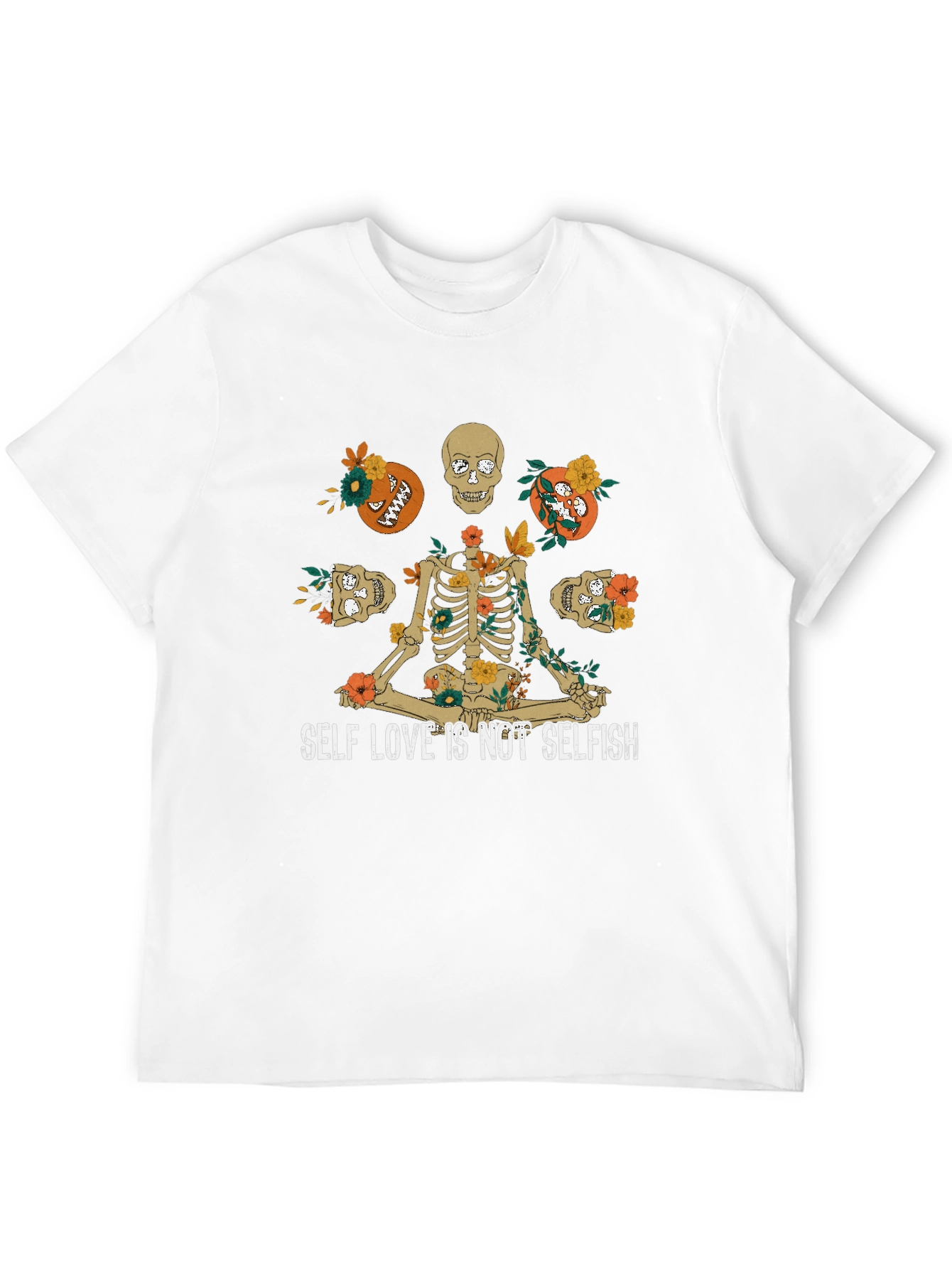 Self Love Skeleton Graphic T-Shirt
