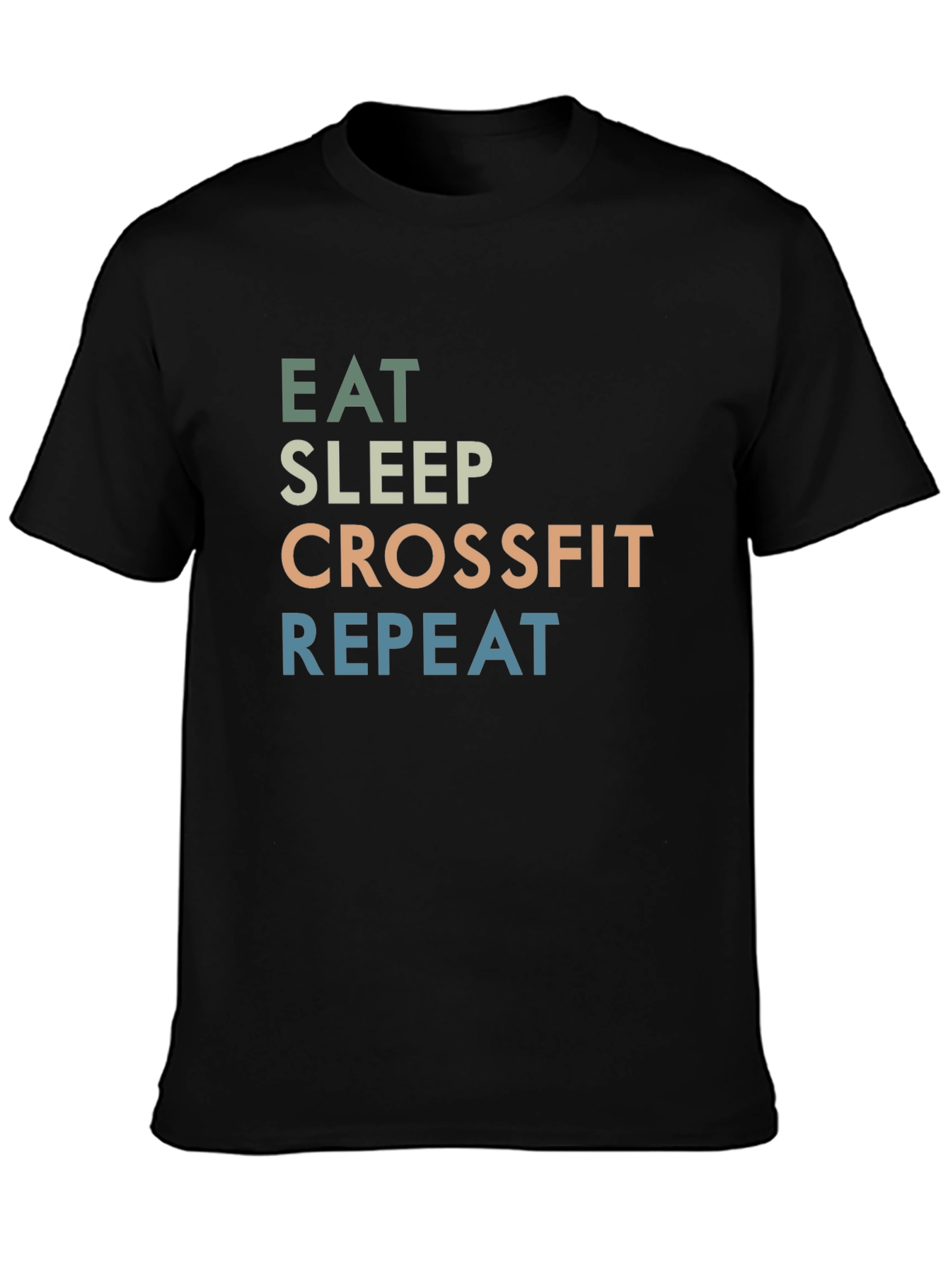 Eat Sleep Crossfit Repeat T-Shirt