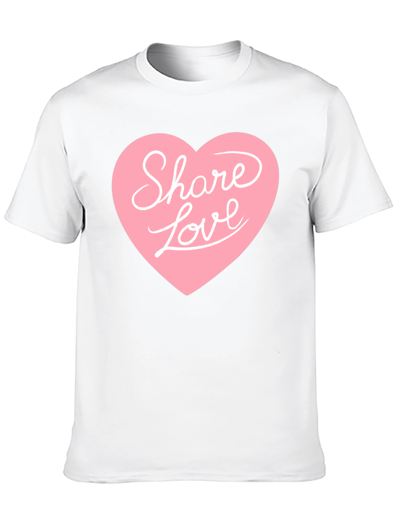 Share Love Graphic Tee - Black