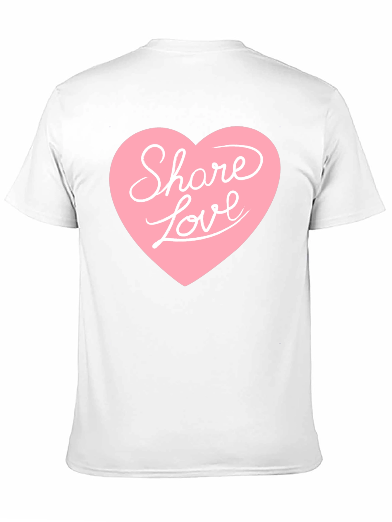 Share Love Graphic Tee - Black