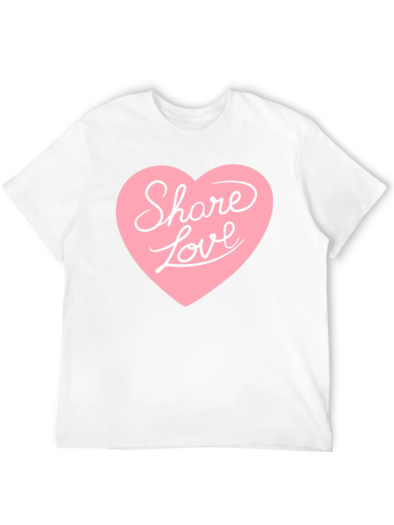 Share Love Graphic Tee - Black