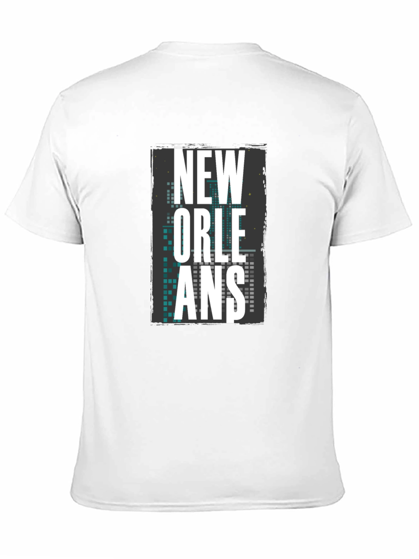 New Orleans Graphic T-Shirt - Mens Black Tee