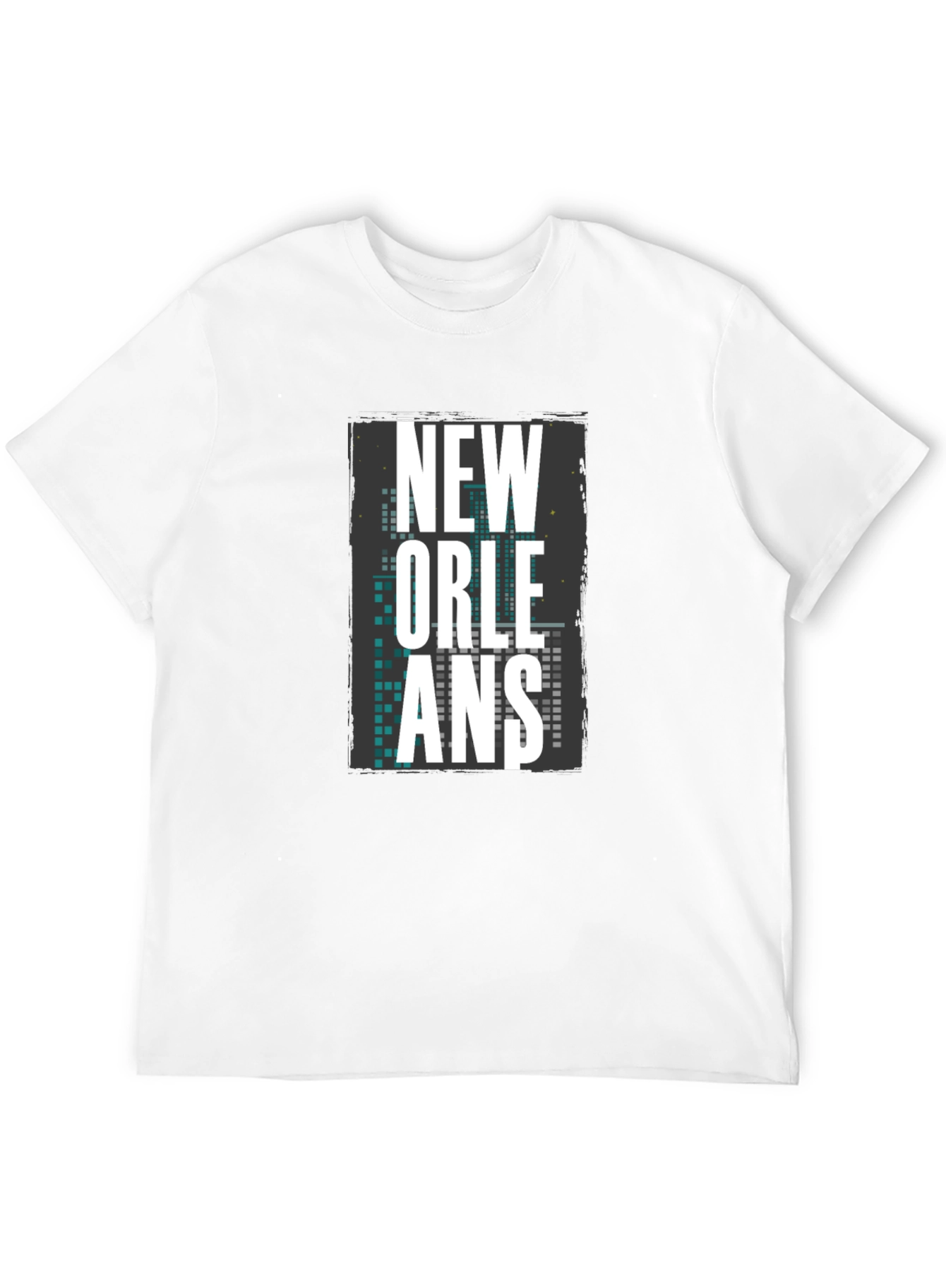 New Orleans Graphic T-Shirt - Mens Black Tee
