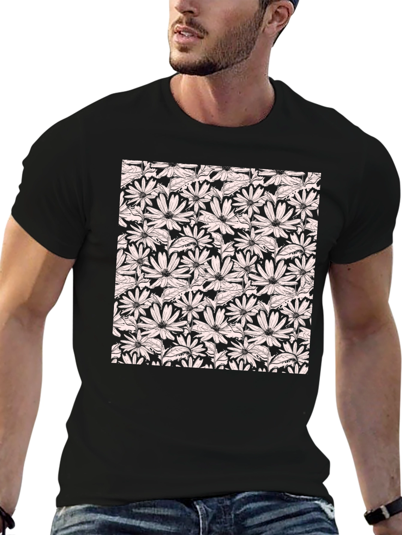 Floral Pattern Tee
