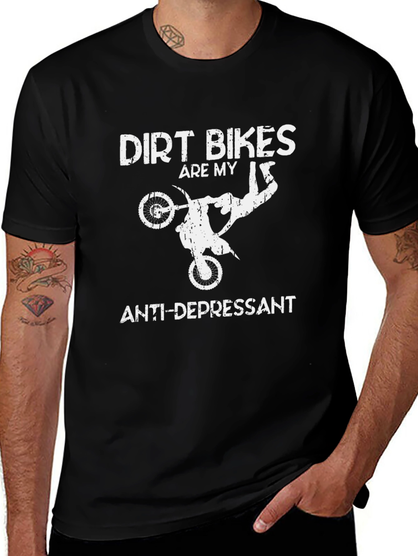 Dirt Bikes are My Anti-Depressant T-Shirt