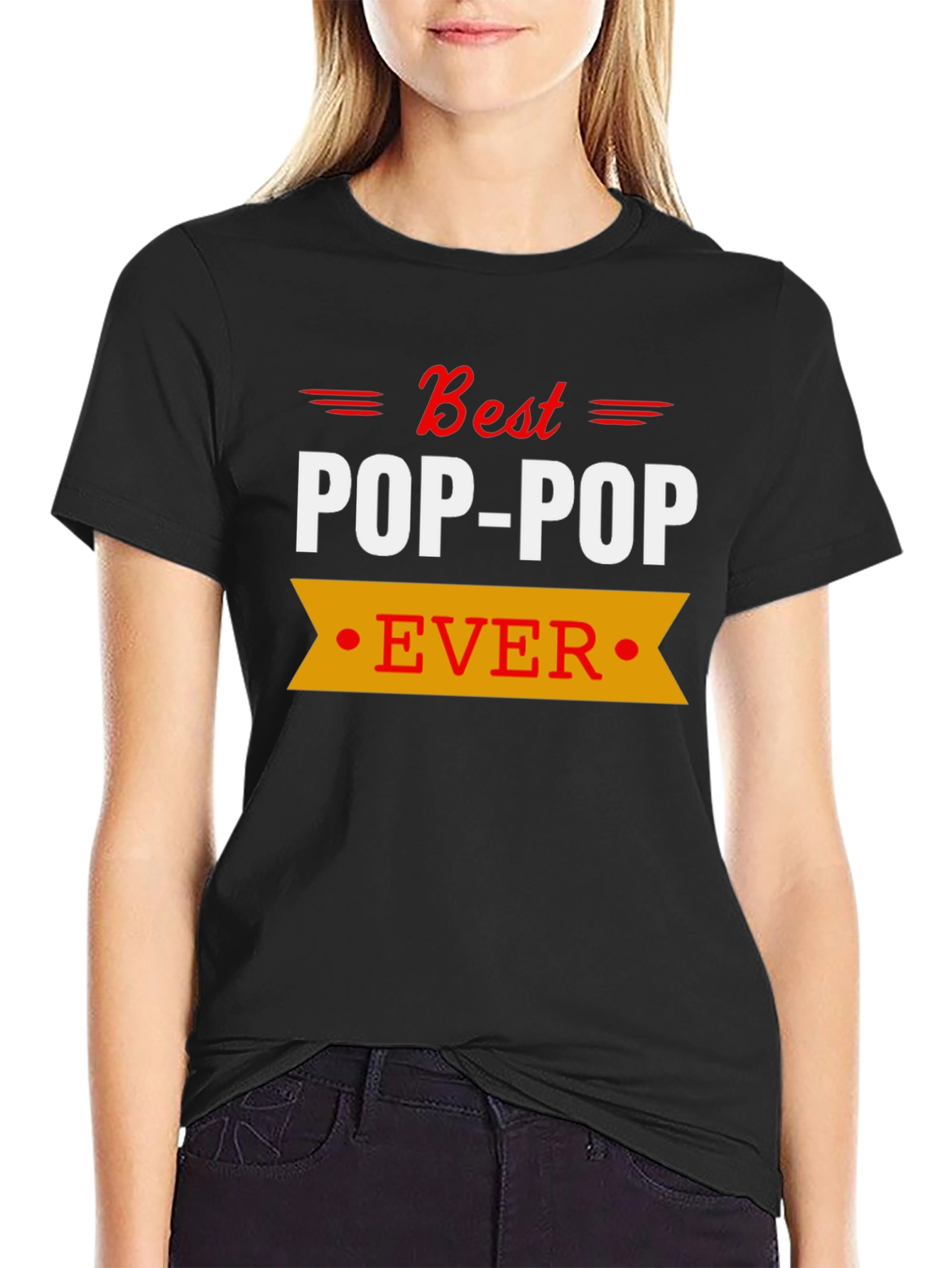 Best Pop-Pop Ever T-Shirt Grandfather Gift