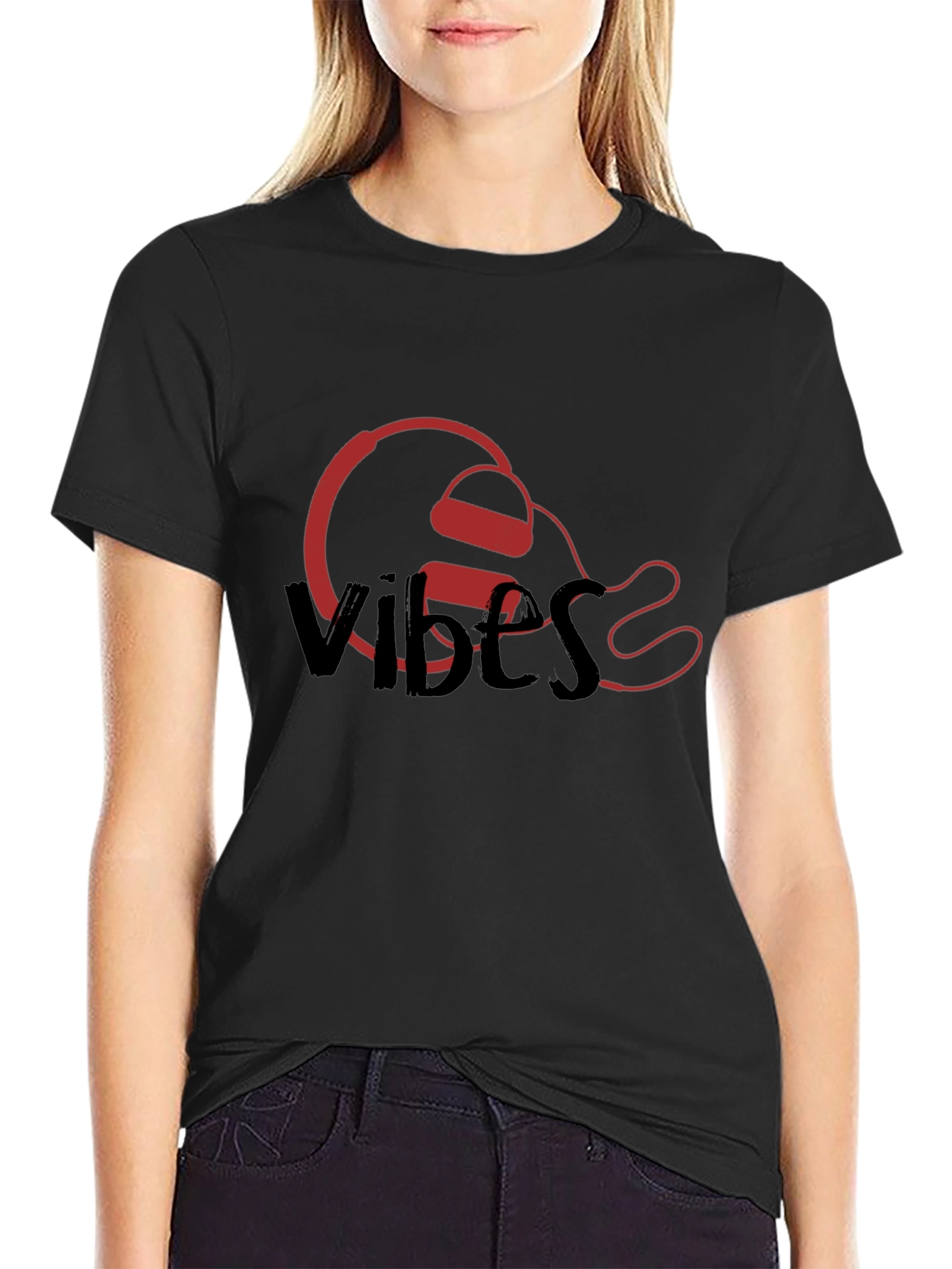 Vibes Headphones Graphic Tee - Stylish Casual Wear