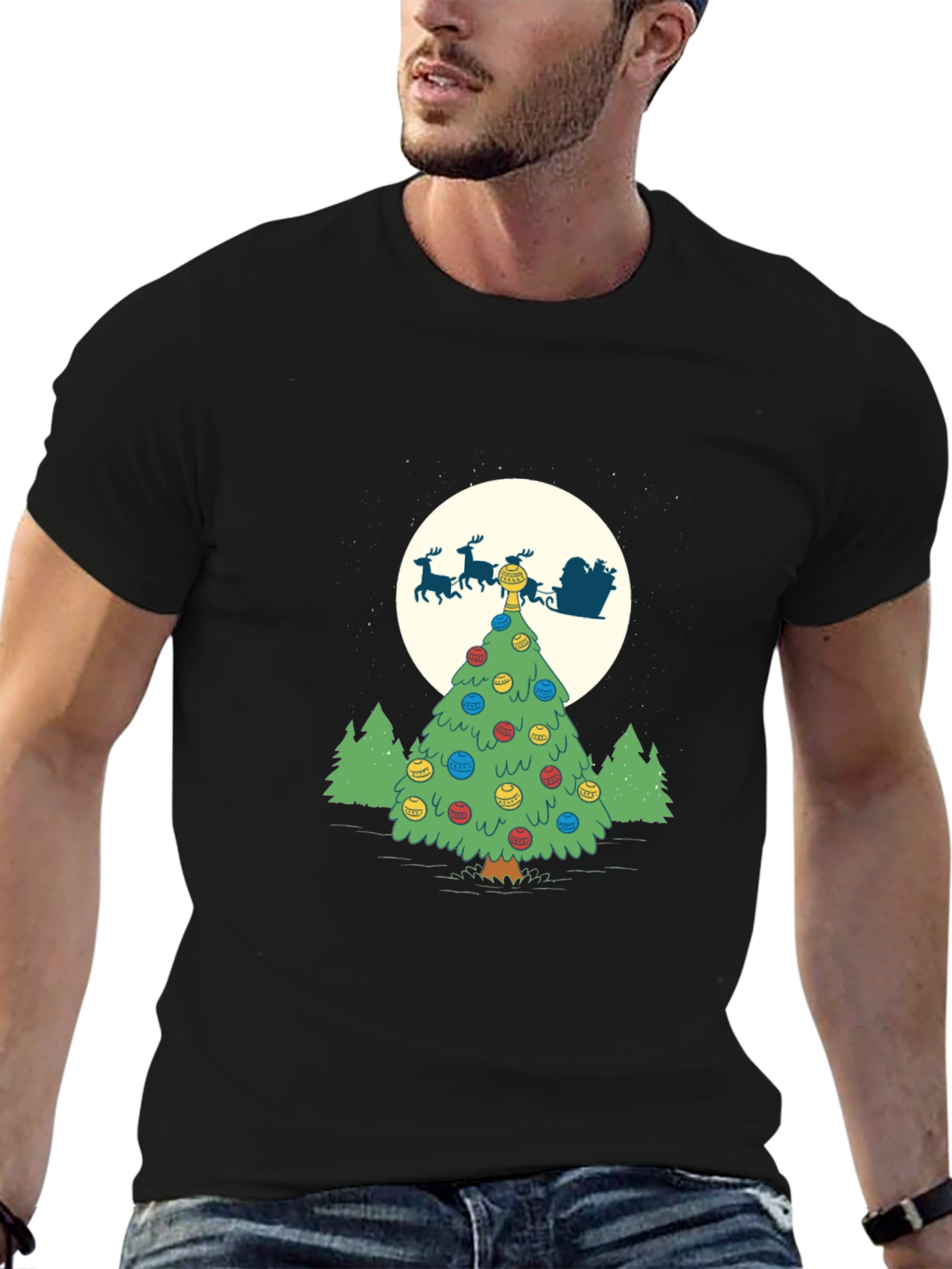 Christmas Tree Graphic Tee