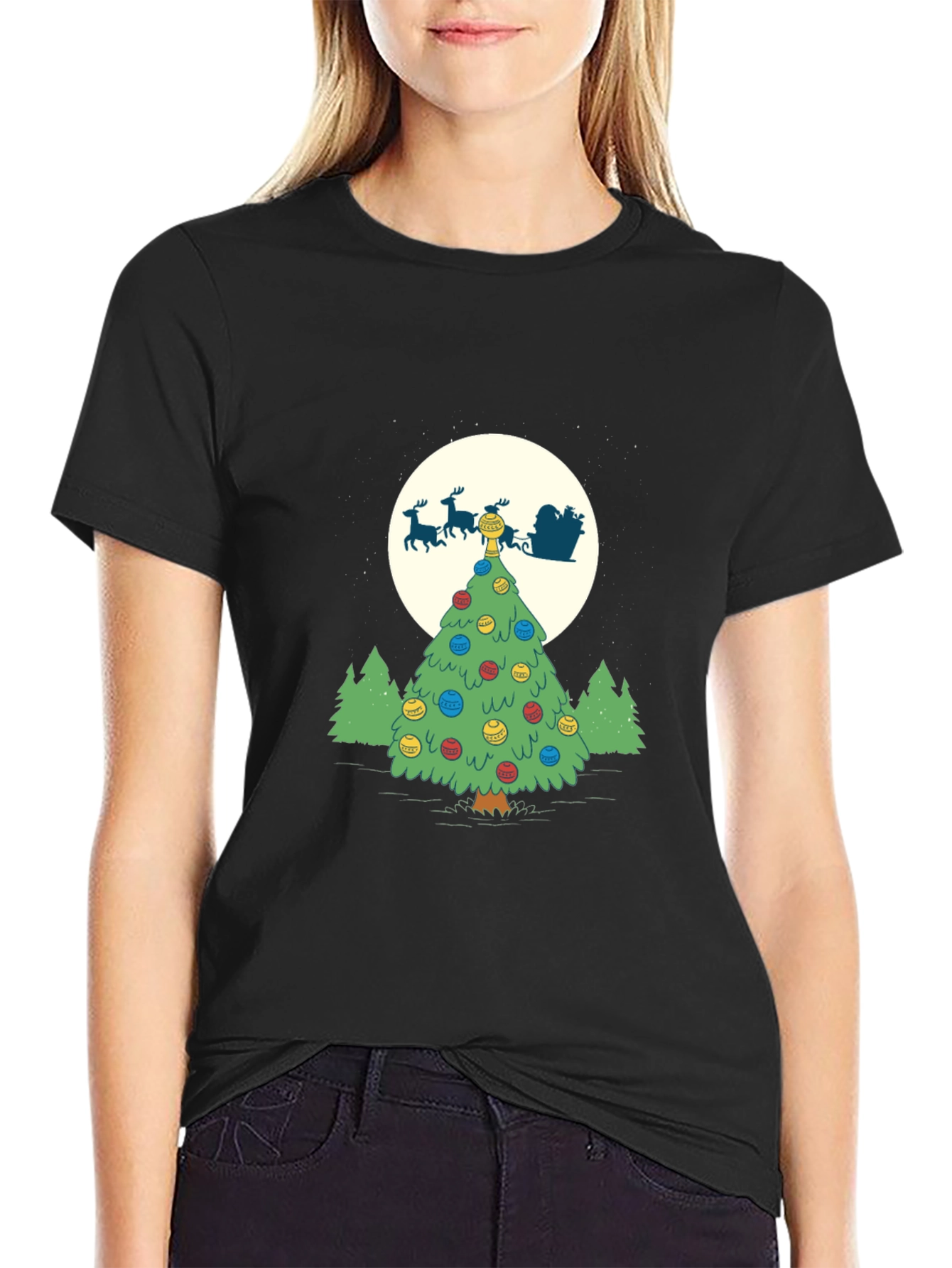 Christmas Tree Graphic Tee