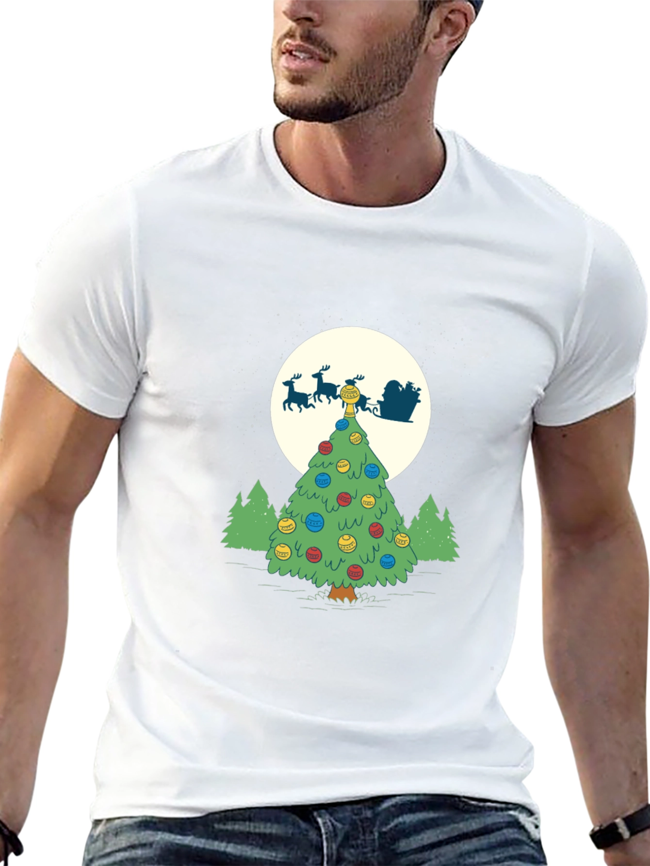 Christmas Tree Graphic Tee