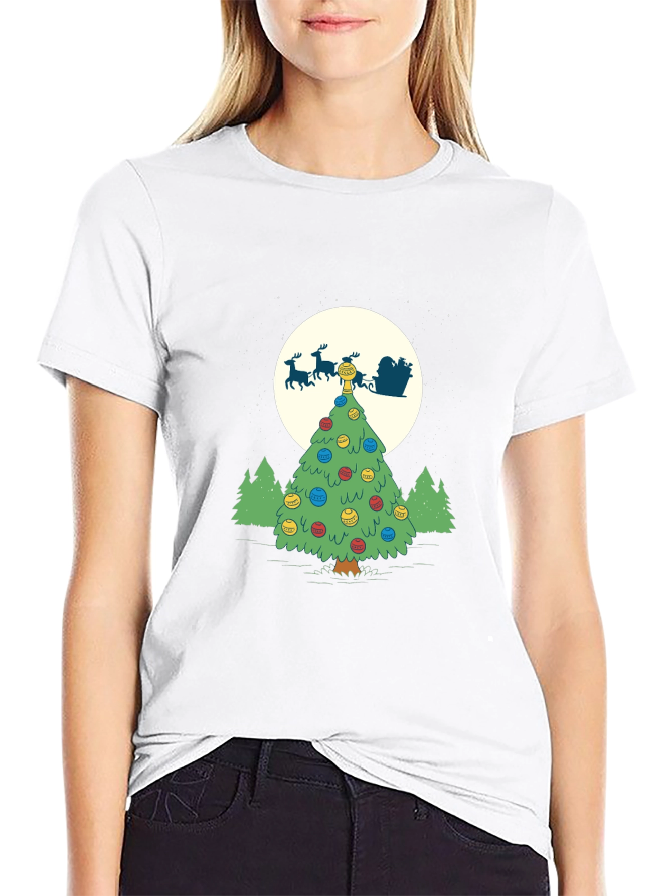 Christmas Tree Graphic Tee