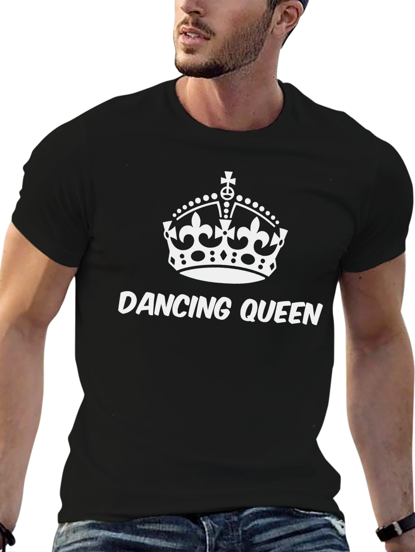 Dancing Queen Crown Graphic Tee - Stylish & Comfy