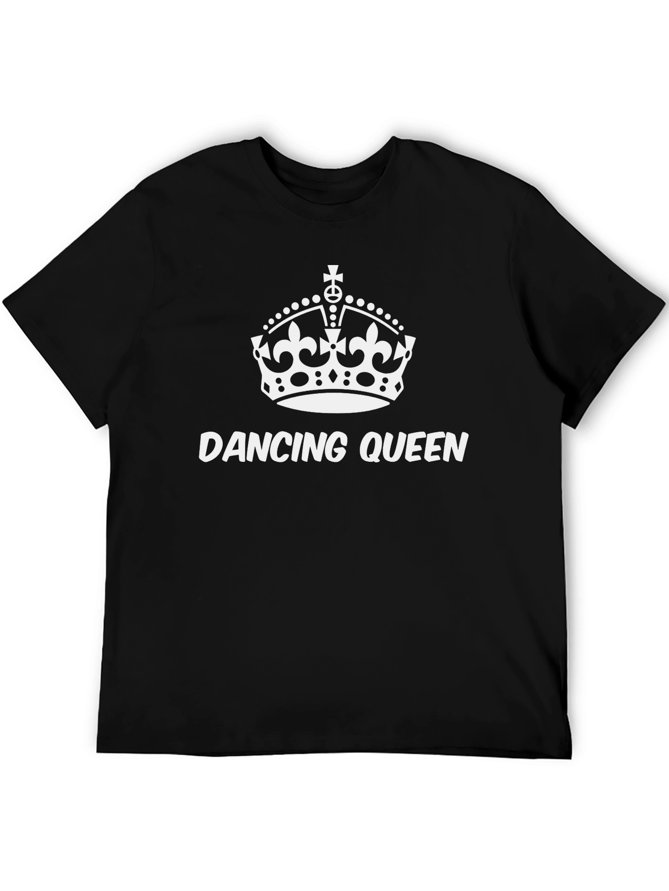 Dancing Queen Crown Graphic Tee - Stylish & Comfy