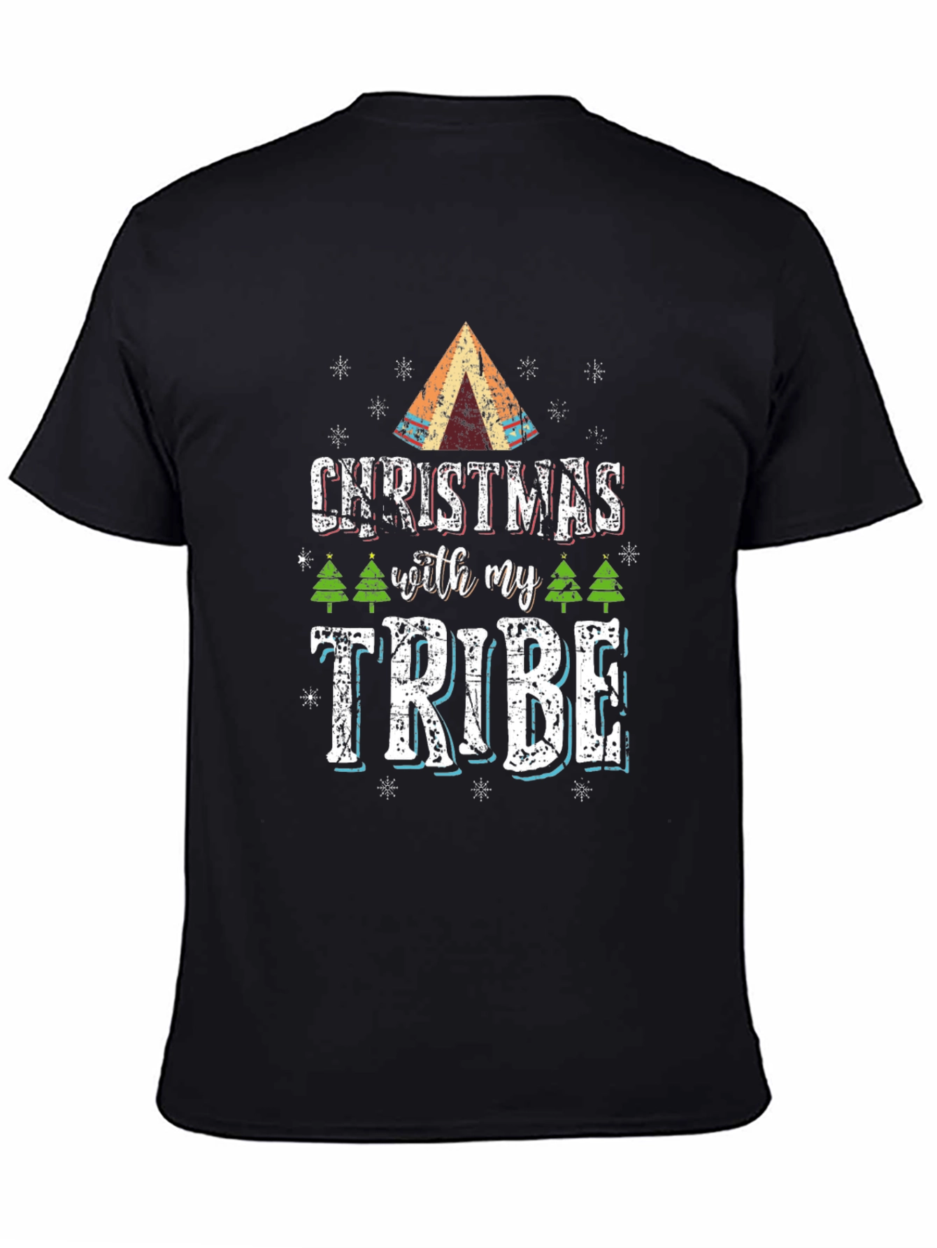 Christmas With My Tribe T-Shirt