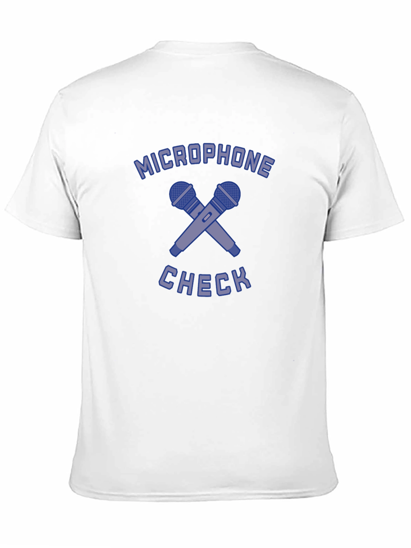 Microphone Check Graphic T-Shirt