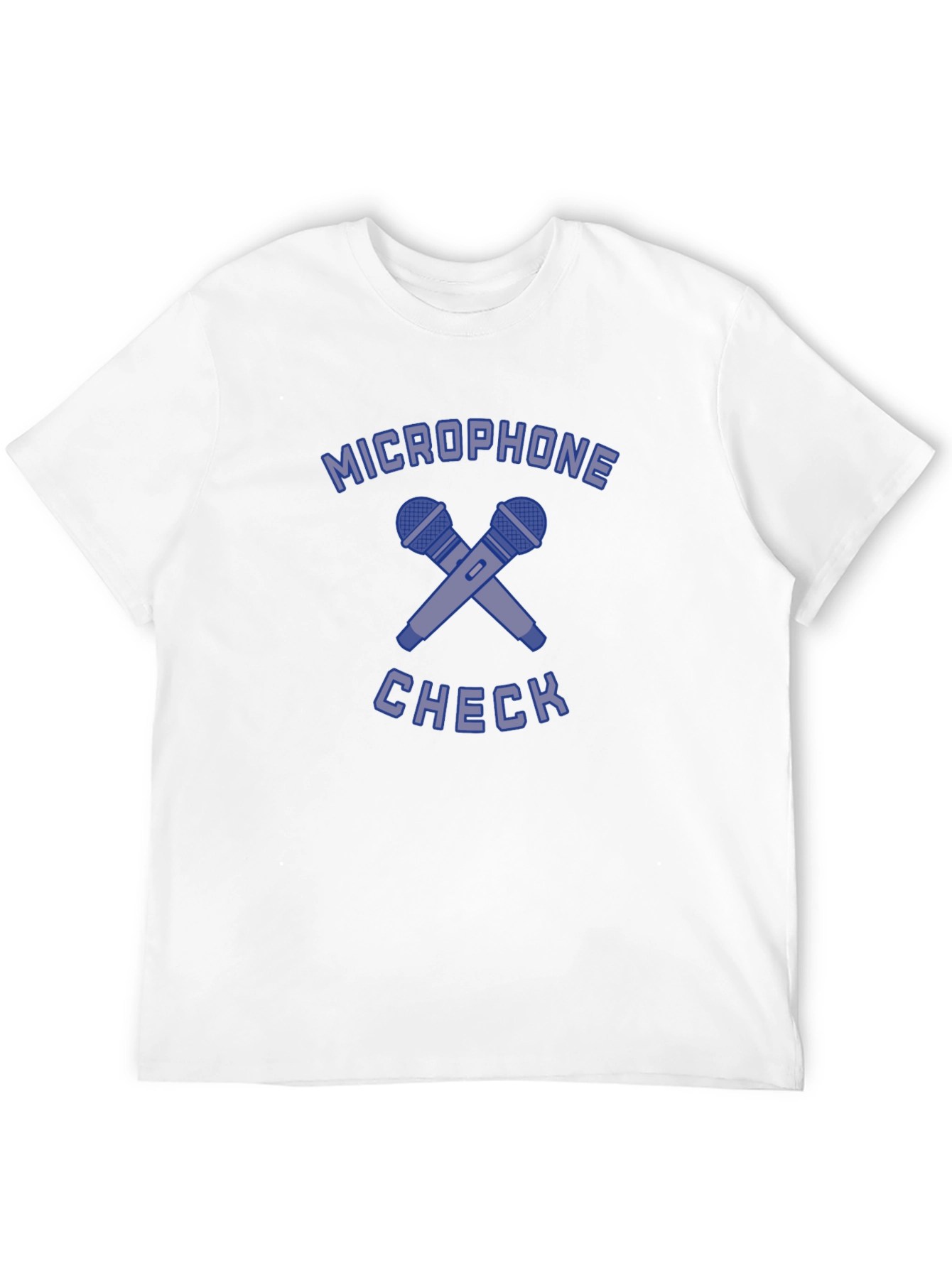 Microphone Check Graphic T-Shirt