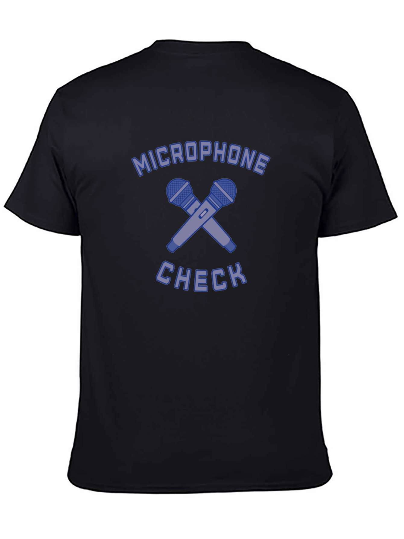 Microphone Check Graphic T-Shirt