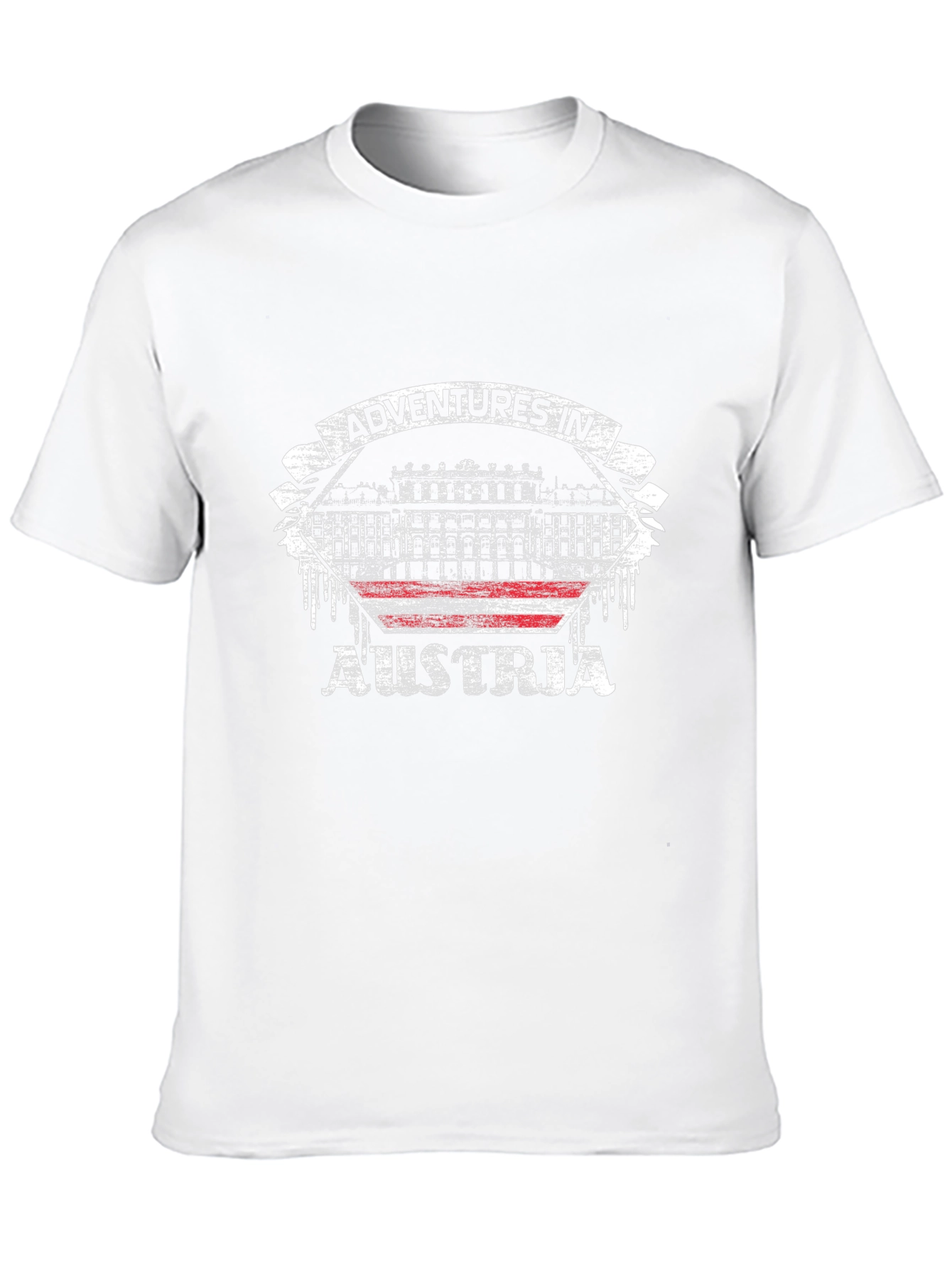 Adventures in Austria Black Graphic T-Shirt