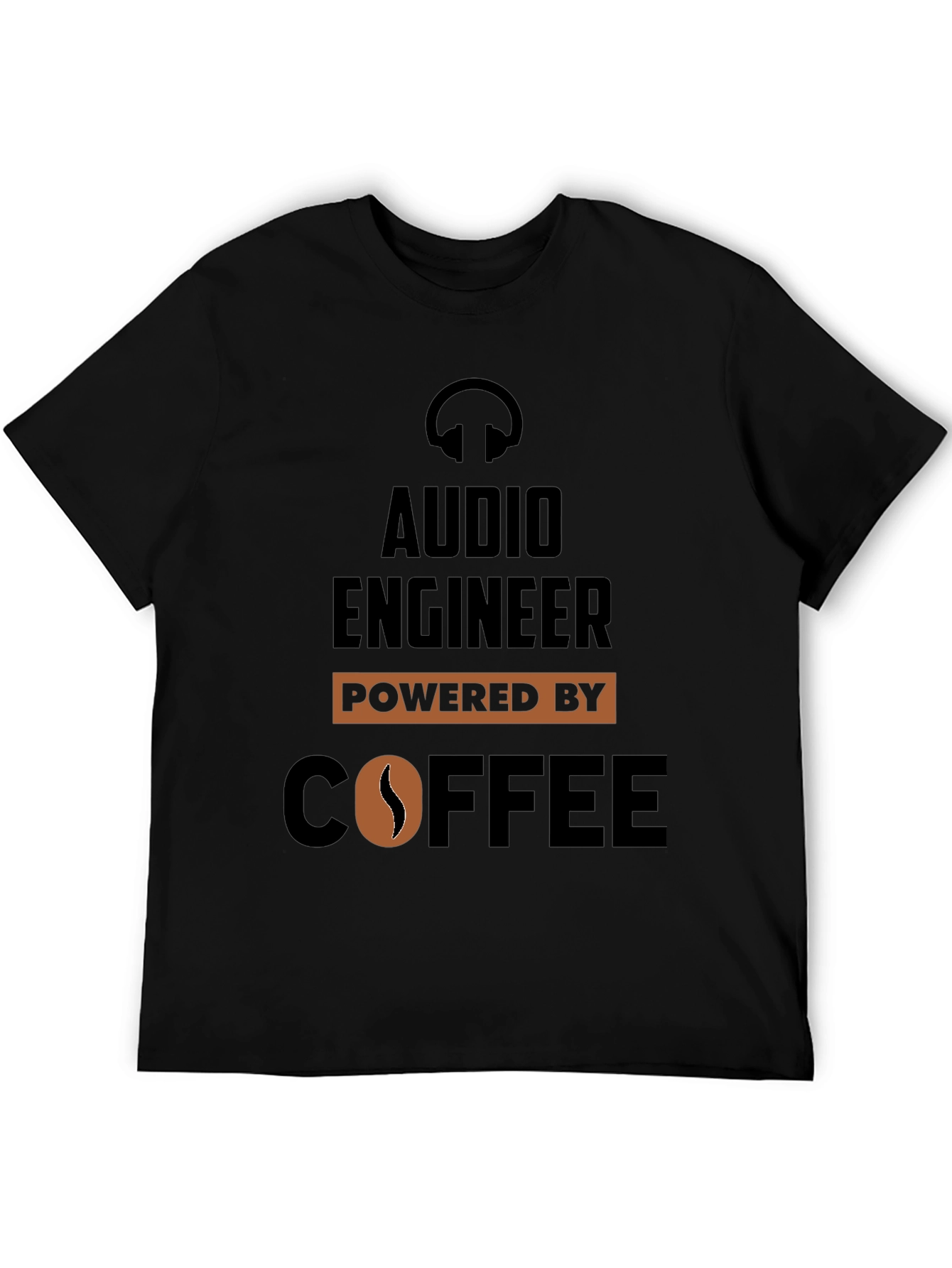 Audio Engineer Powered By Coffee T-Shirt