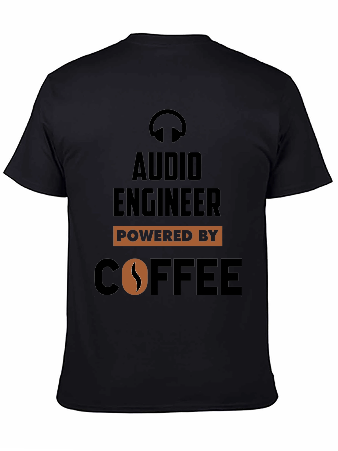 Audio Engineer Powered By Coffee T-Shirt