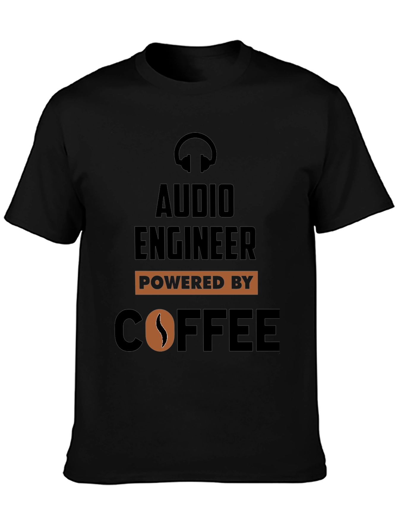 Audio Engineer Powered By Coffee T-Shirt