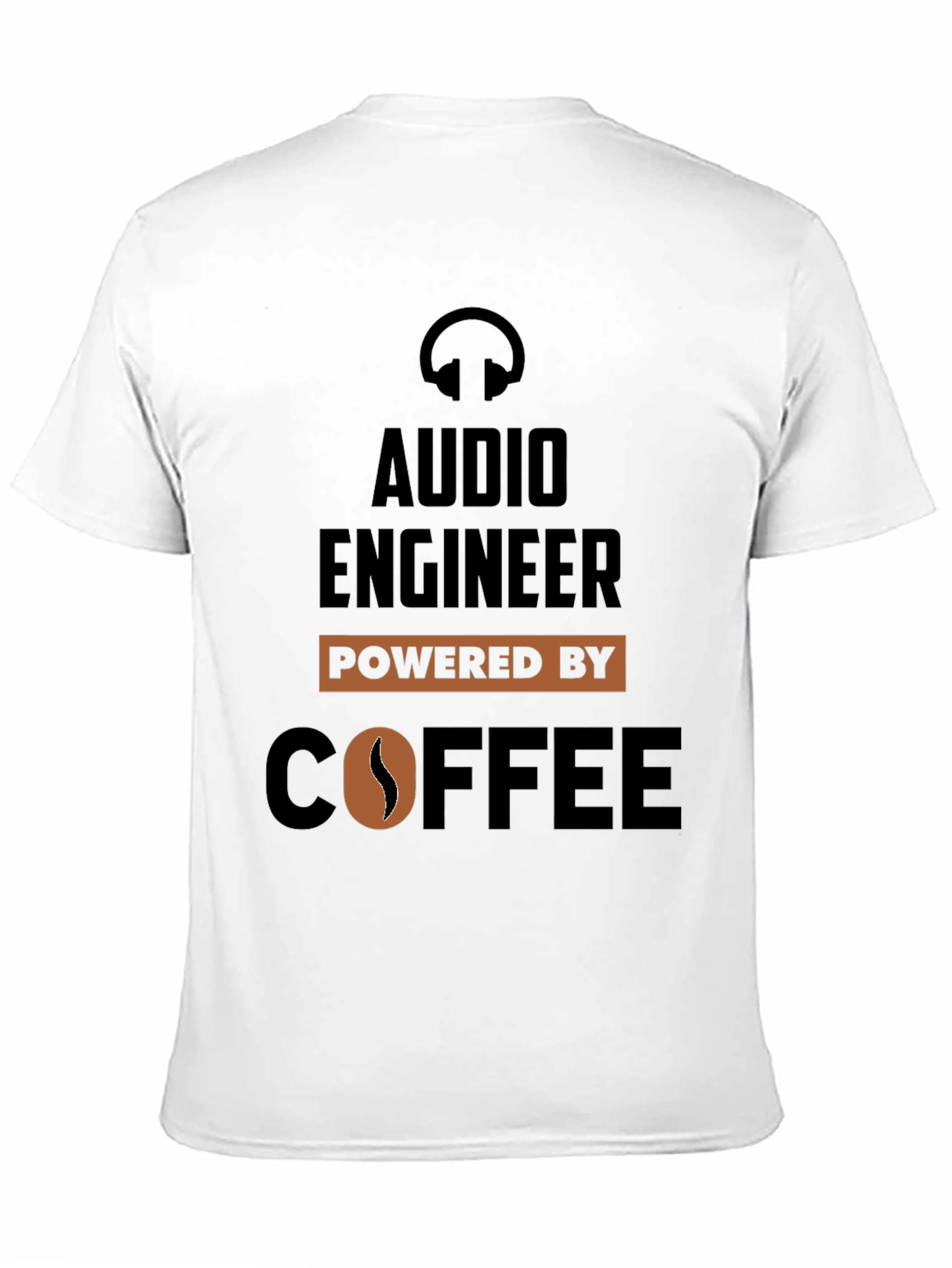 Audio Engineer Powered By Coffee T-Shirt