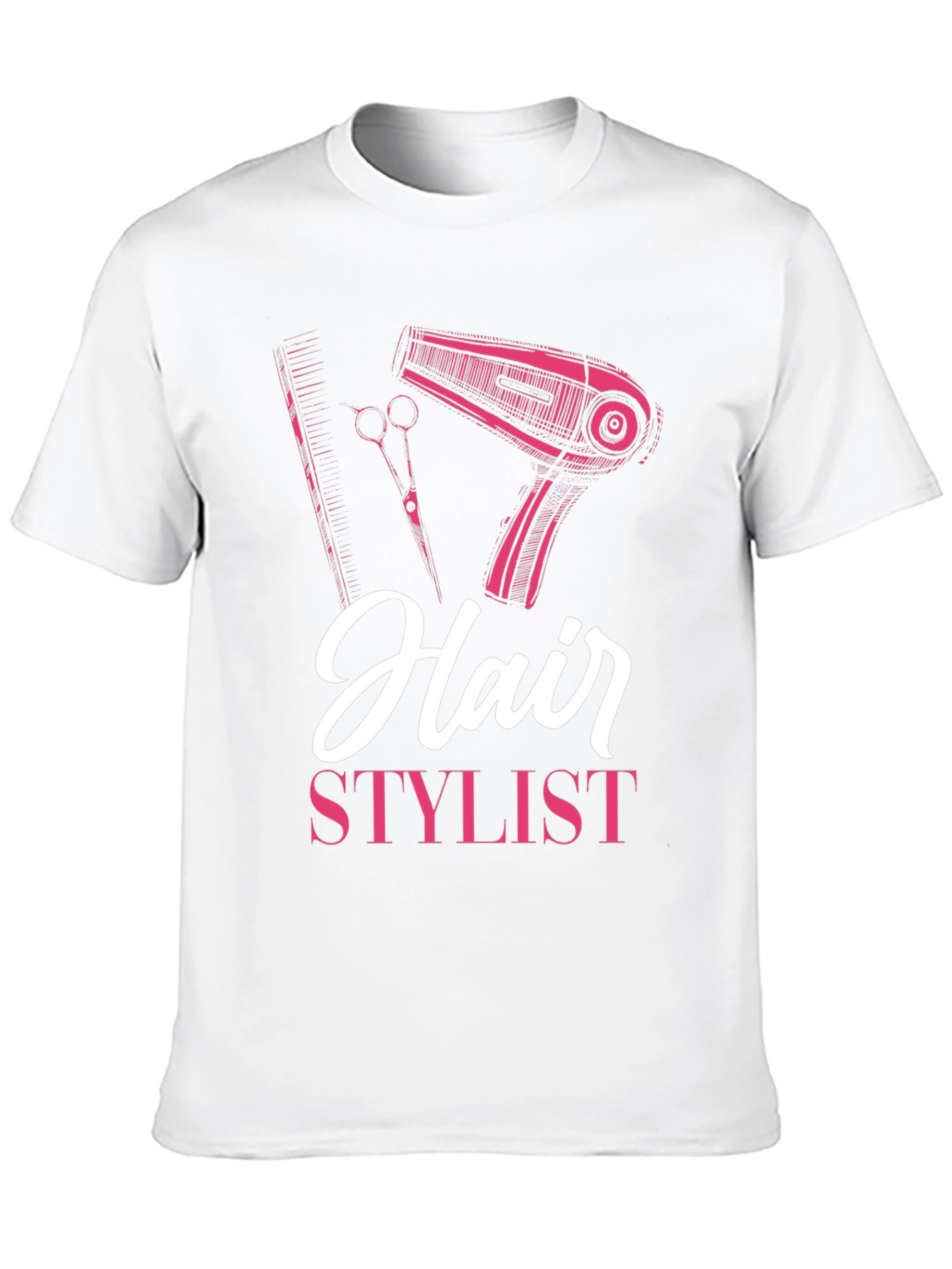 Hair Stylist Graphic T-Shirt - Black