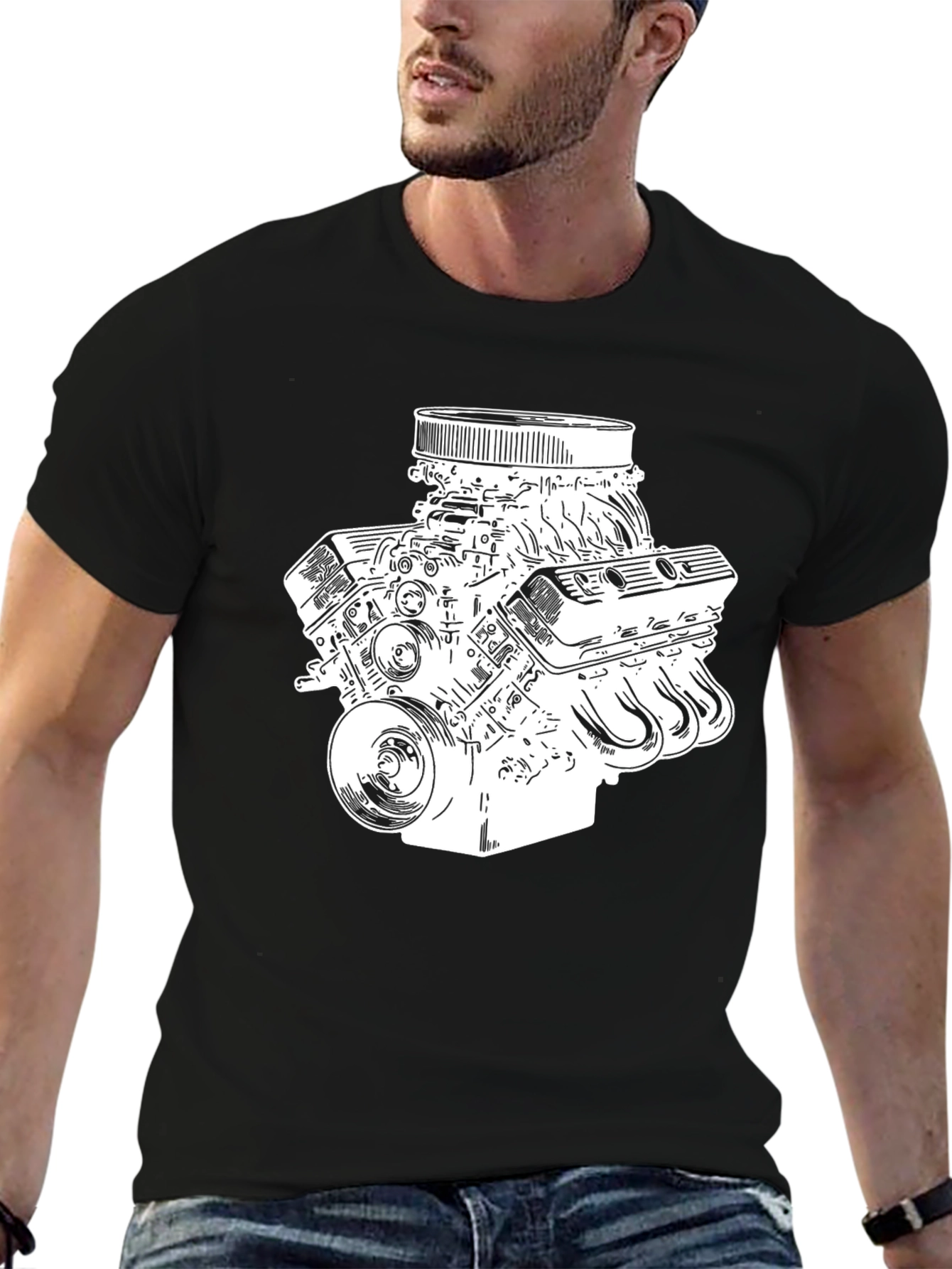 Engine Graphic T-Shirt