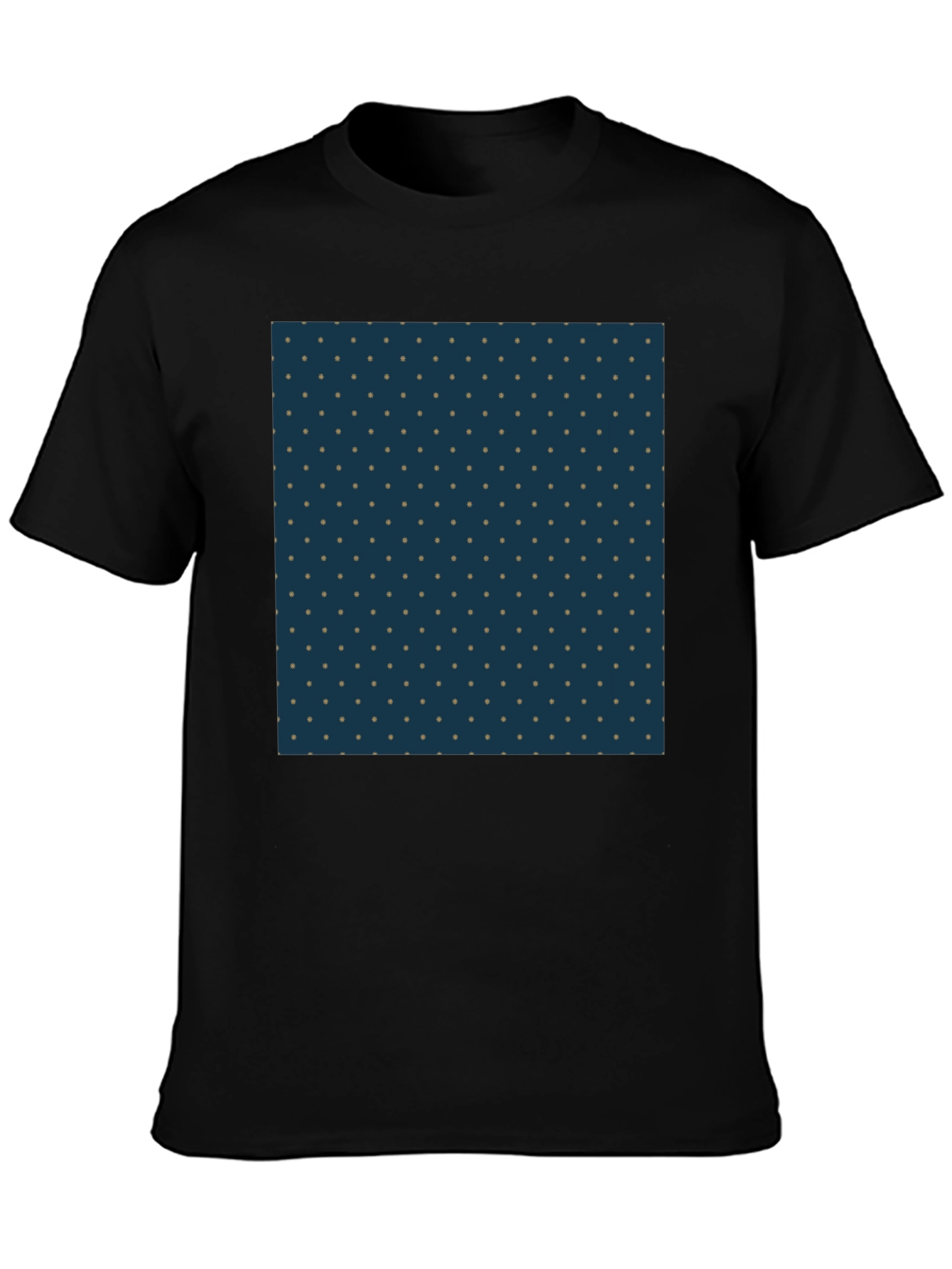 Navy Polka Dot Tee - Classic Casual Style