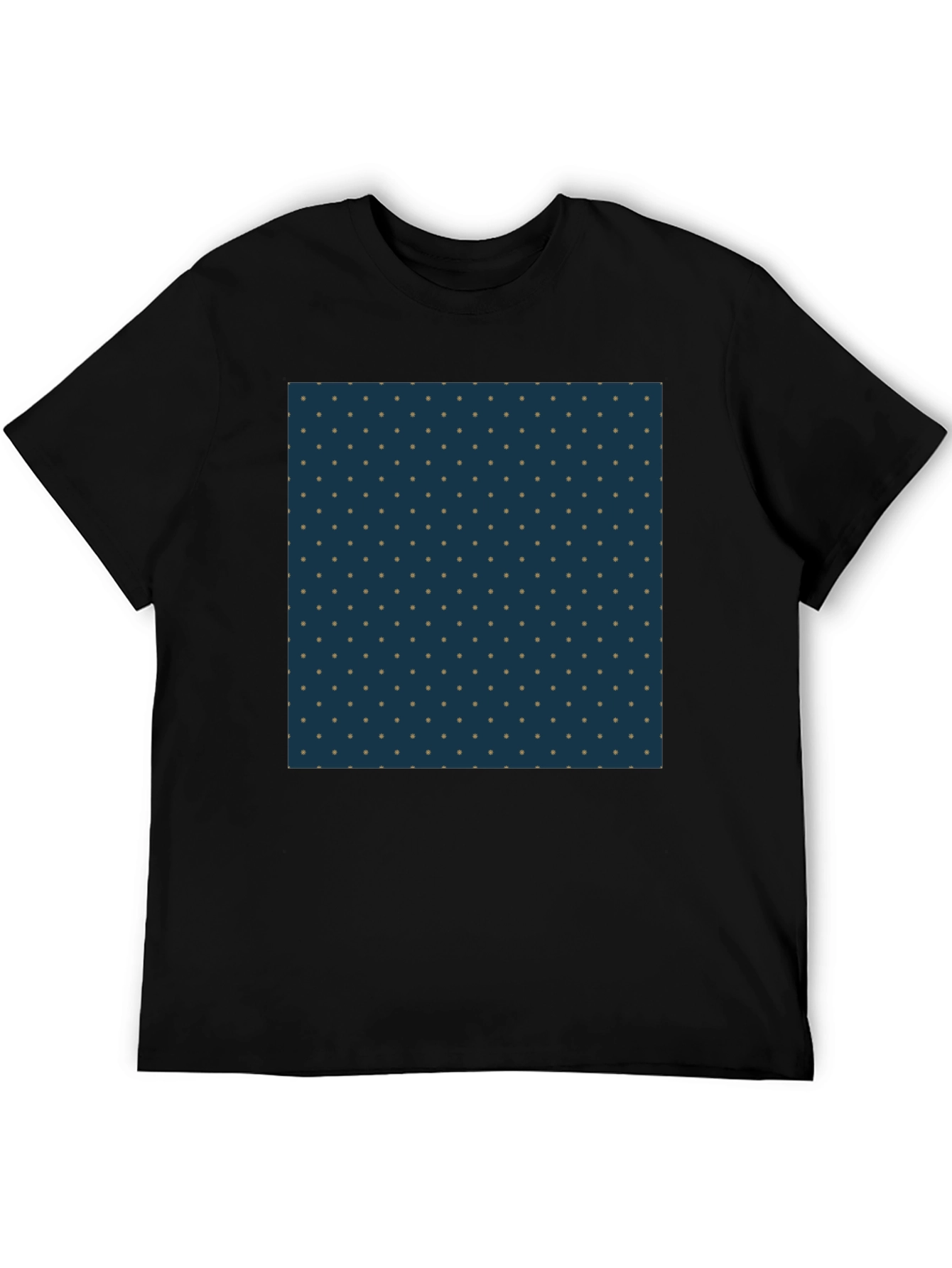 Navy Polka Dot Tee - Classic Casual Style