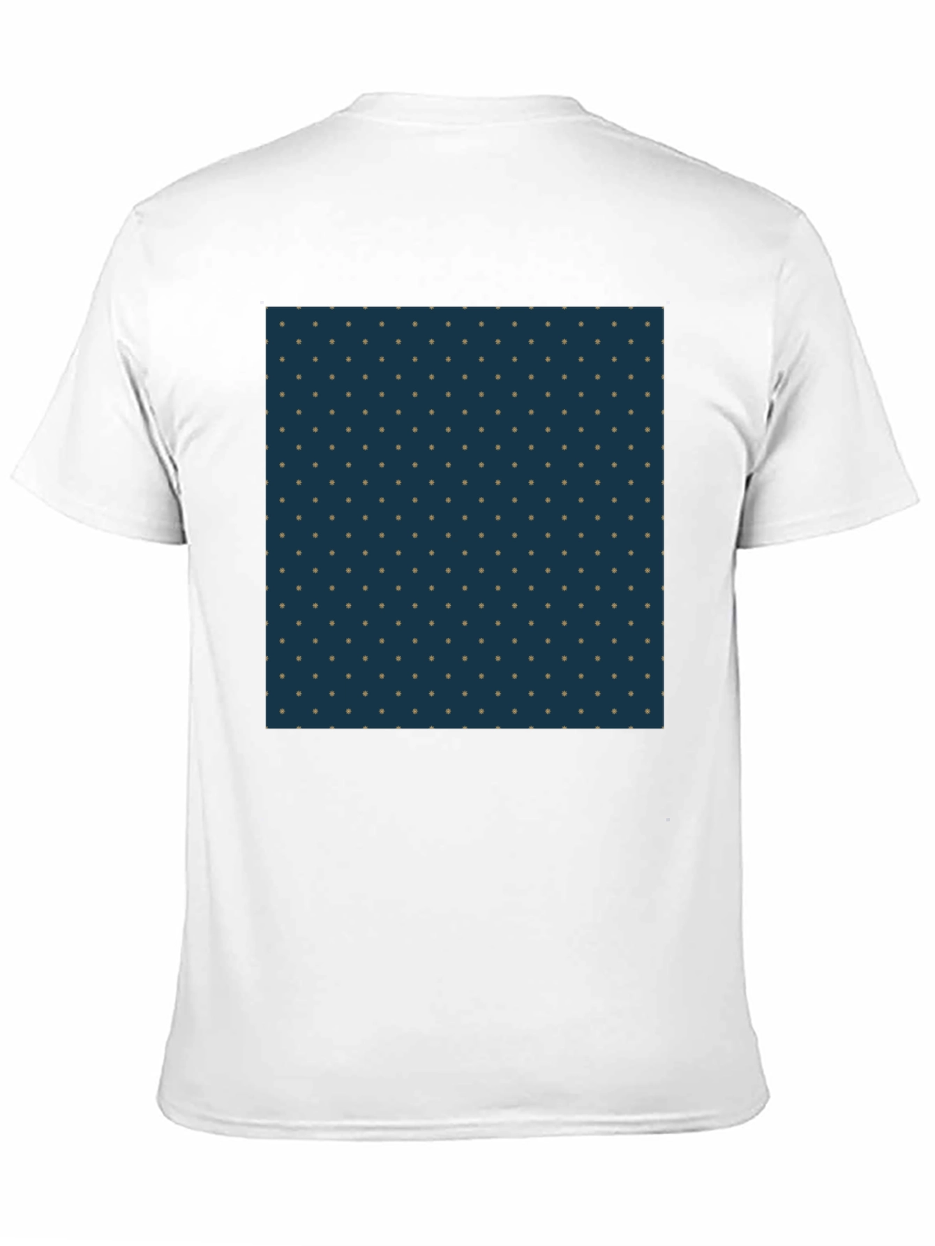 Navy Polka Dot Tee - Classic Casual Style