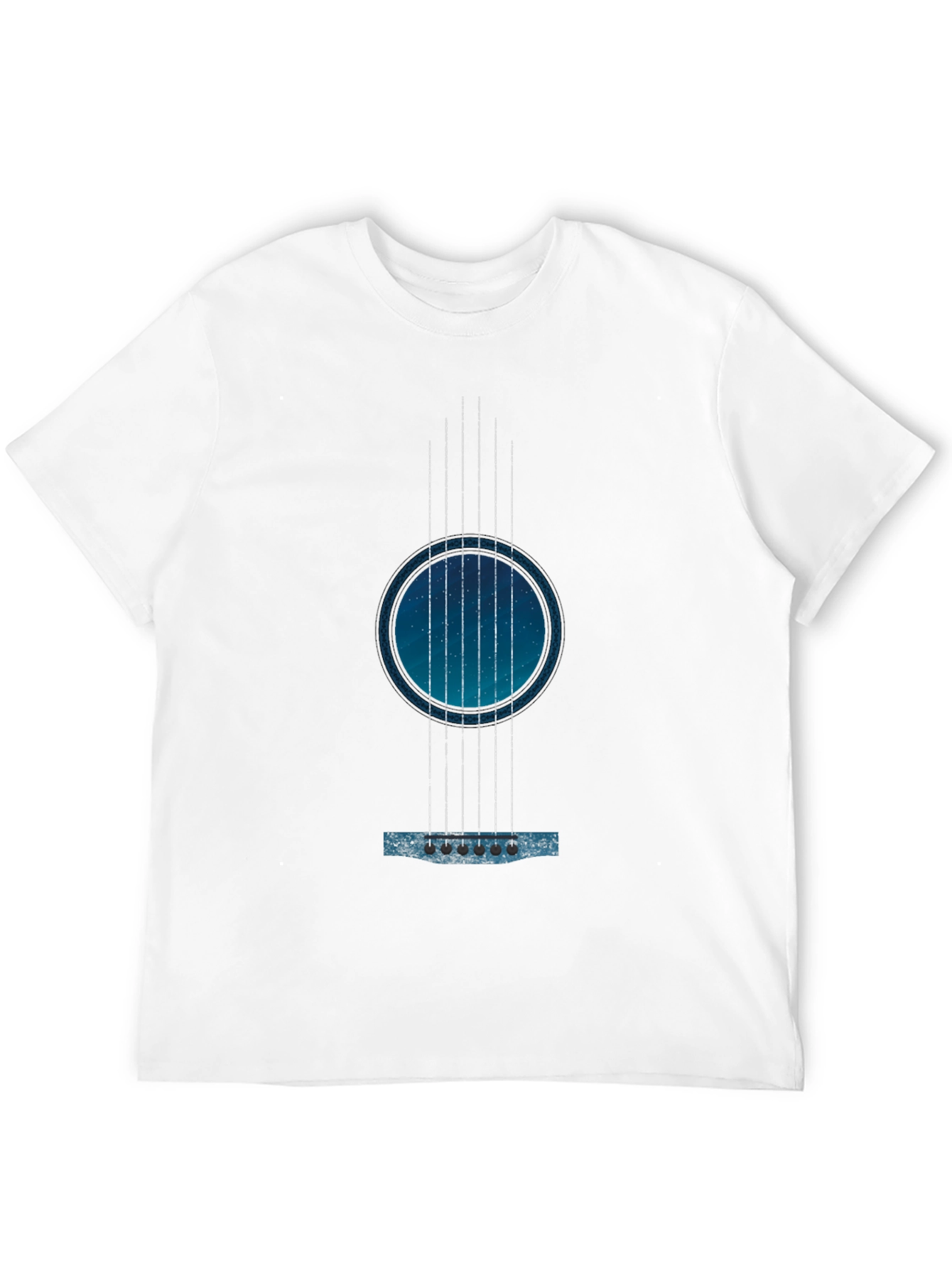 Guitar Galaxy Black T-Shirt