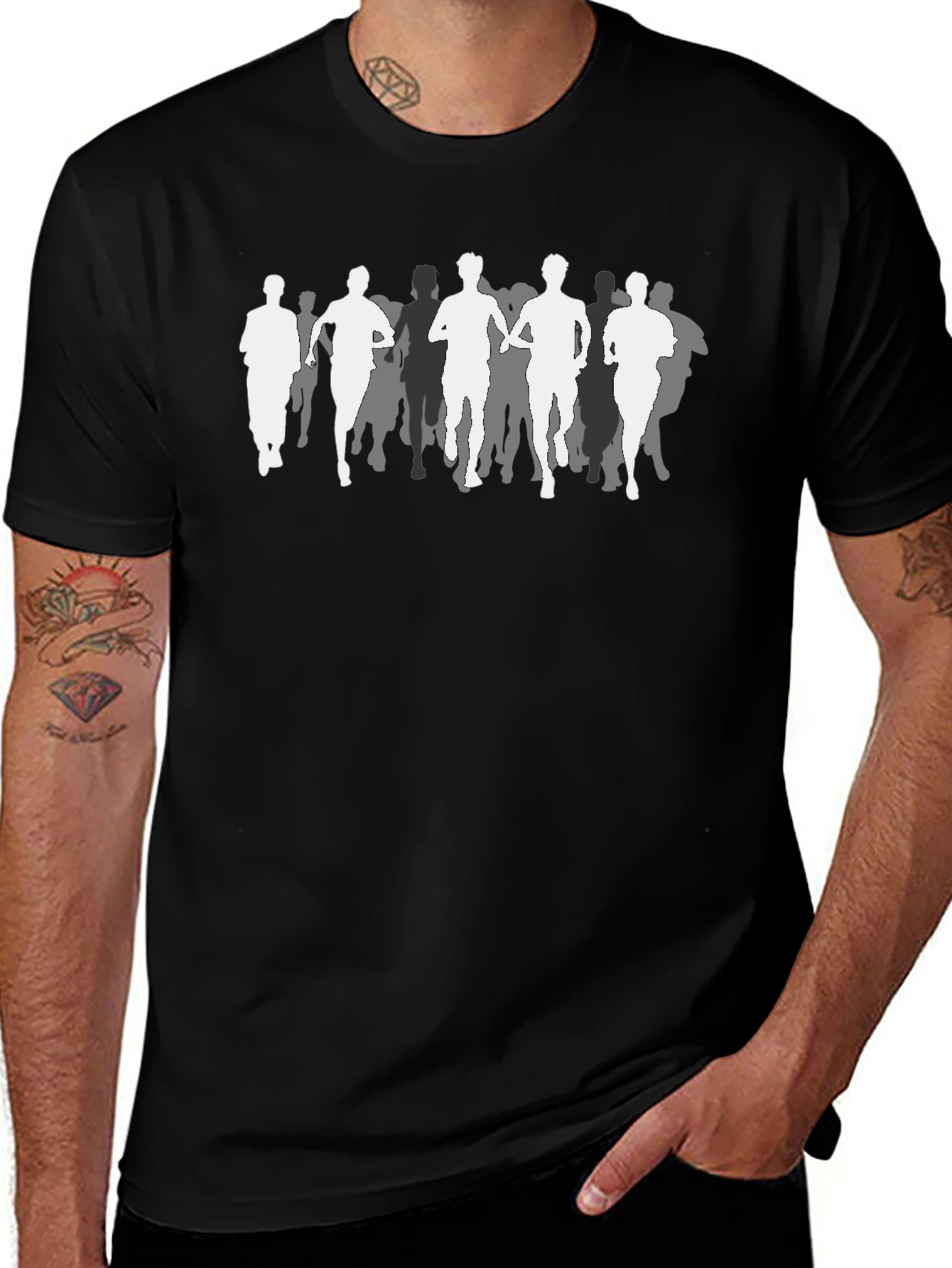 Marathon Runner Graphic Tee