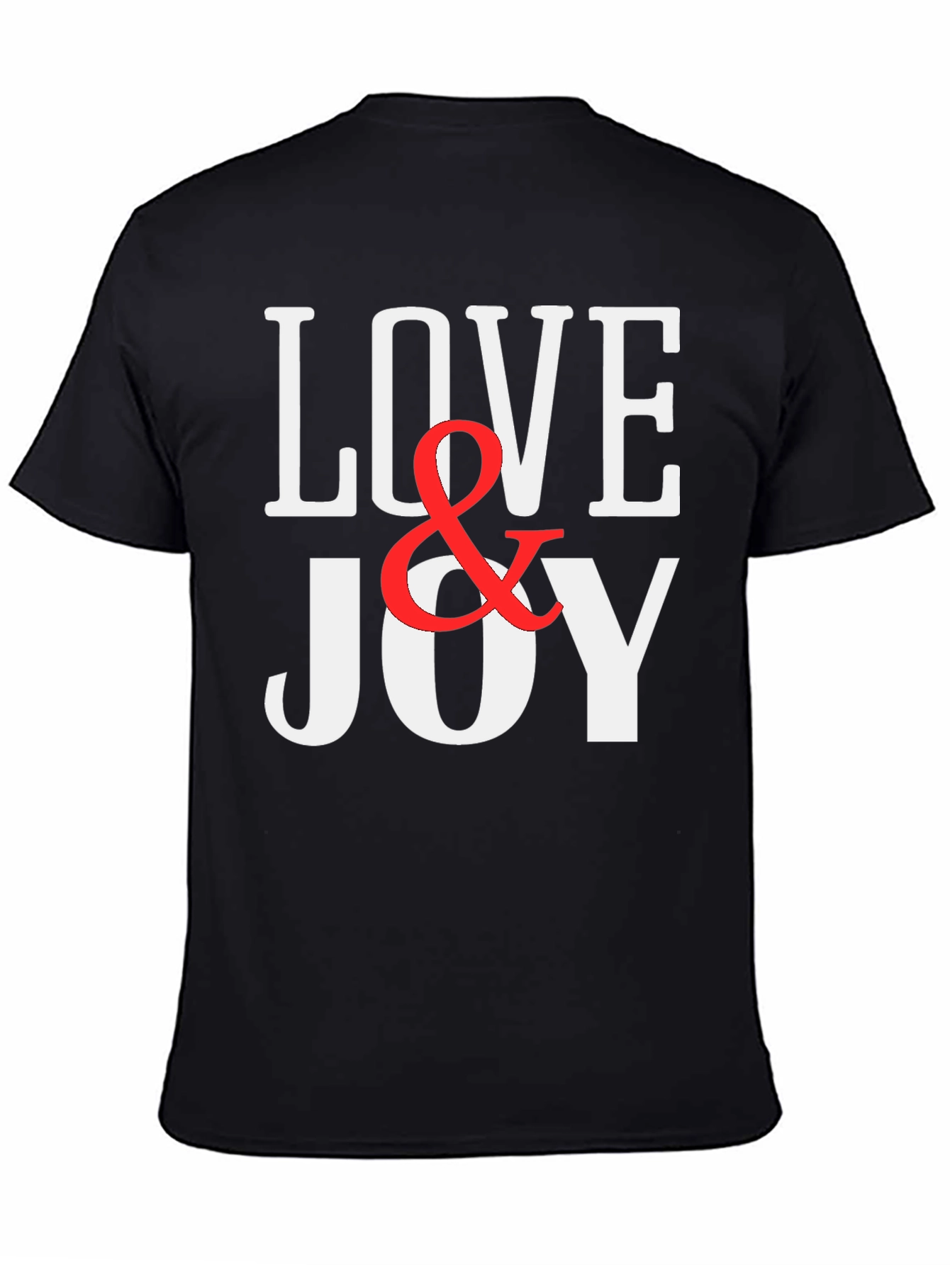 Love & Joy Graphic Print T-Shirt