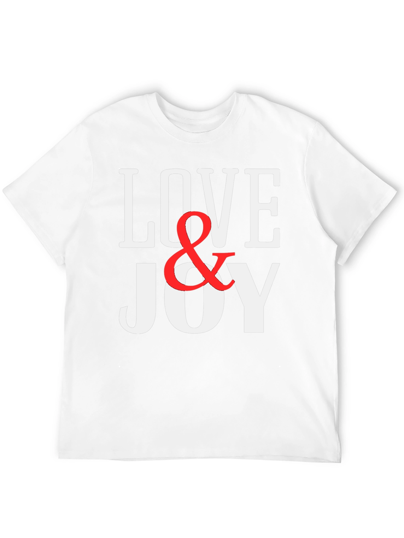 Love & Joy Graphic Print T-Shirt