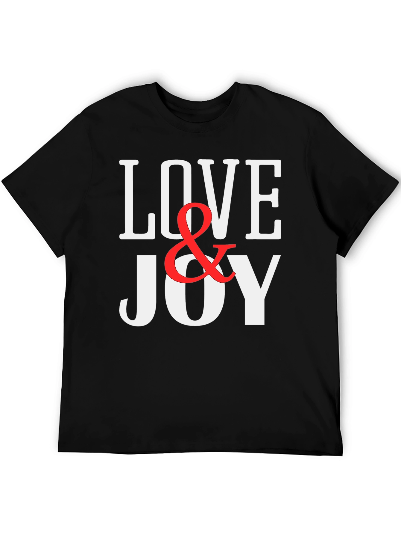 Love & Joy Graphic Print T-Shirt