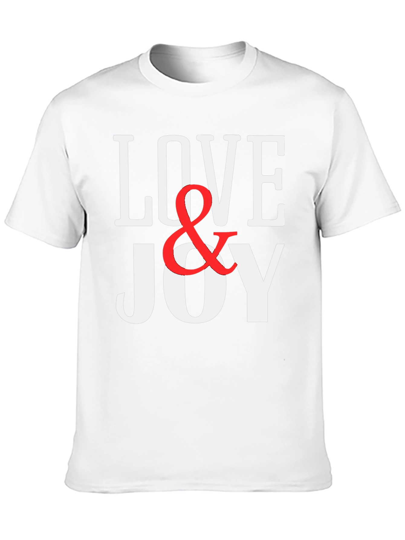 Love & Joy Graphic Print T-Shirt