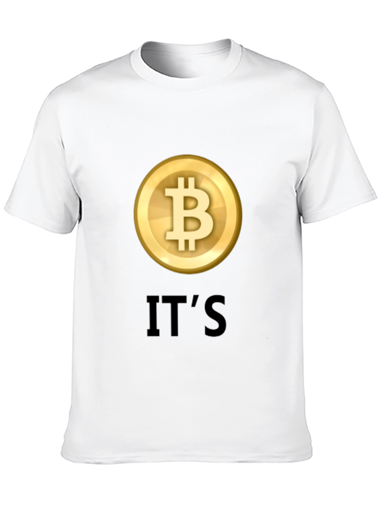 Bitcoin Crypto Gold Coin ITS T-Shirt