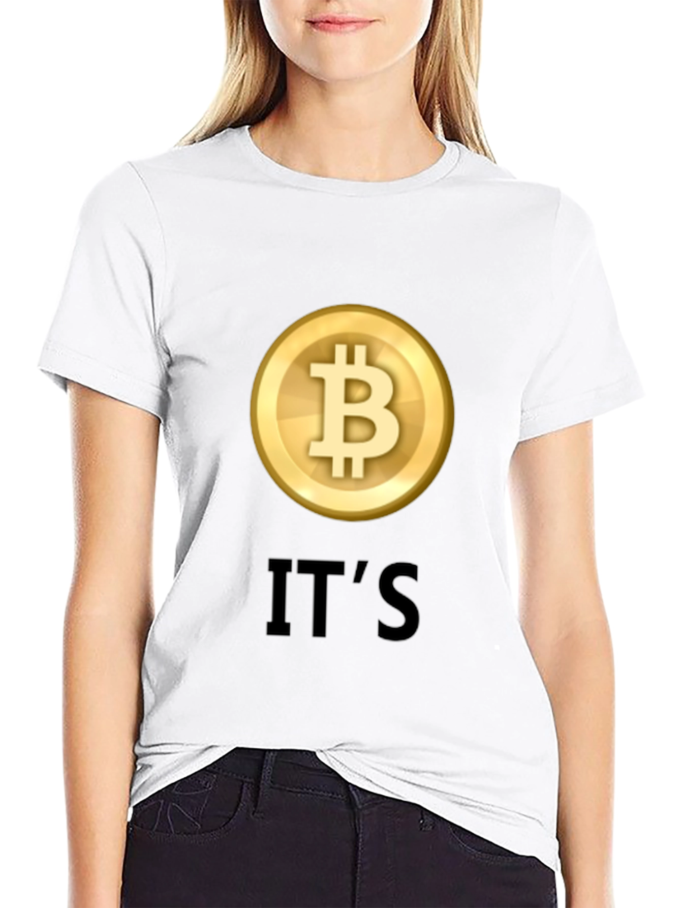 Bitcoin Crypto Gold Coin ITS T-Shirt