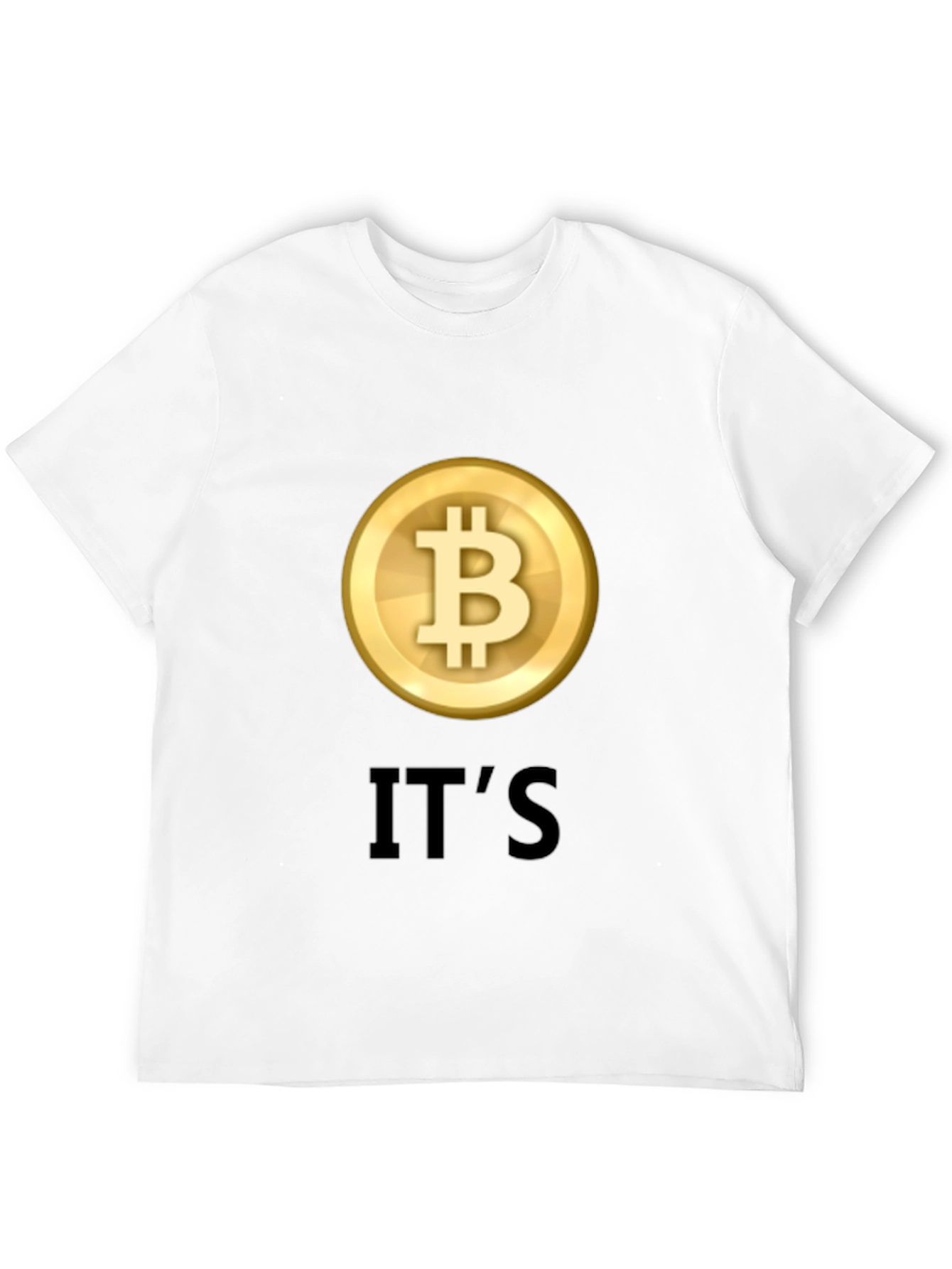 Bitcoin Crypto Gold Coin ITS T-Shirt