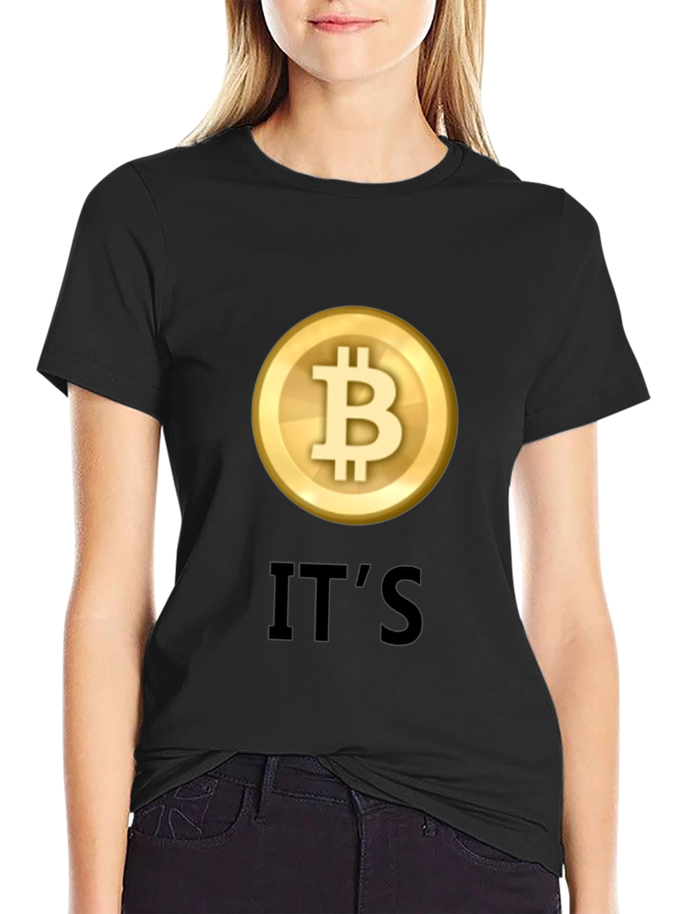 Bitcoin Crypto Gold Coin ITS T-Shirt