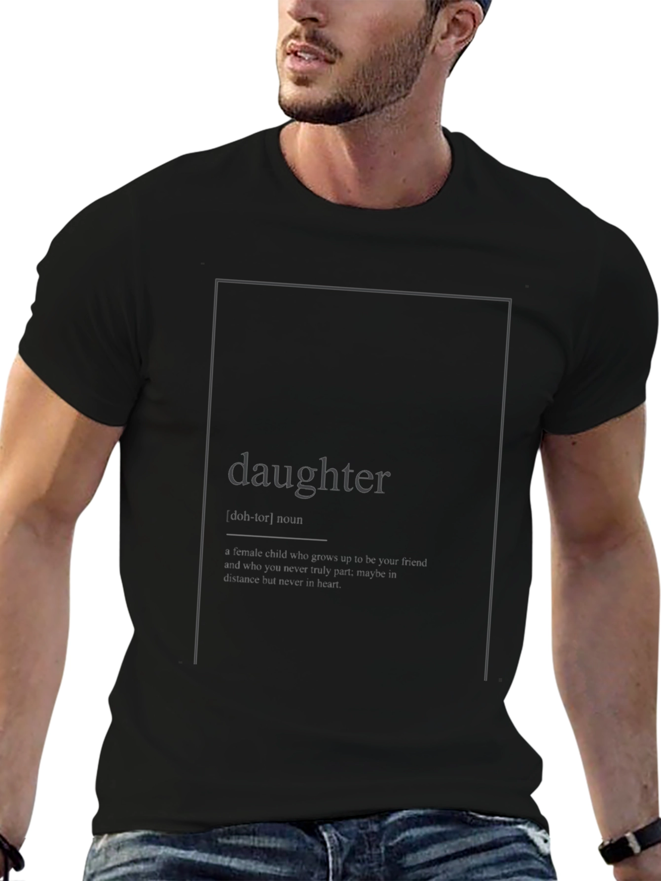 Daughter Definition T-Shirt - Black