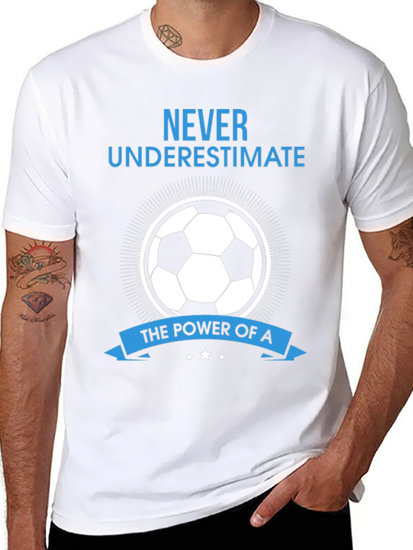 Never Underestimate Soccer T-Shirt