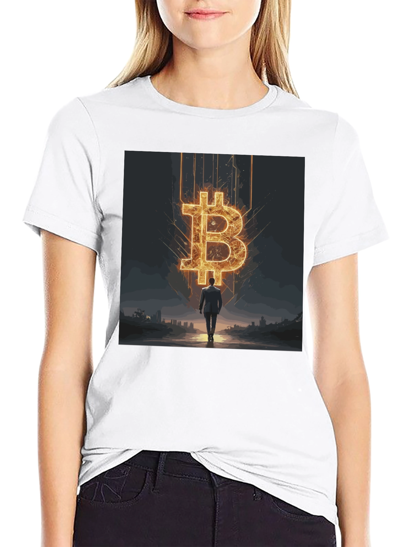 Bitcoin Vision T-Shirt - Crypto Future