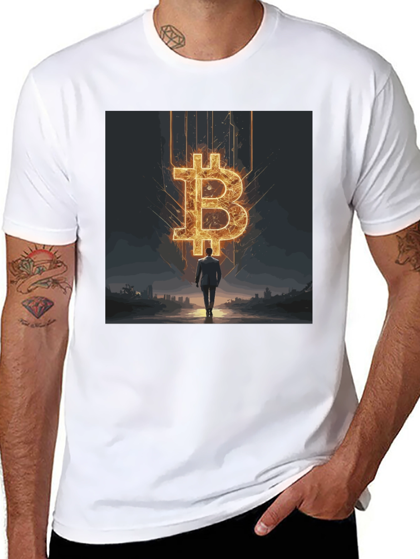 Bitcoin Vision T-Shirt - Crypto Future