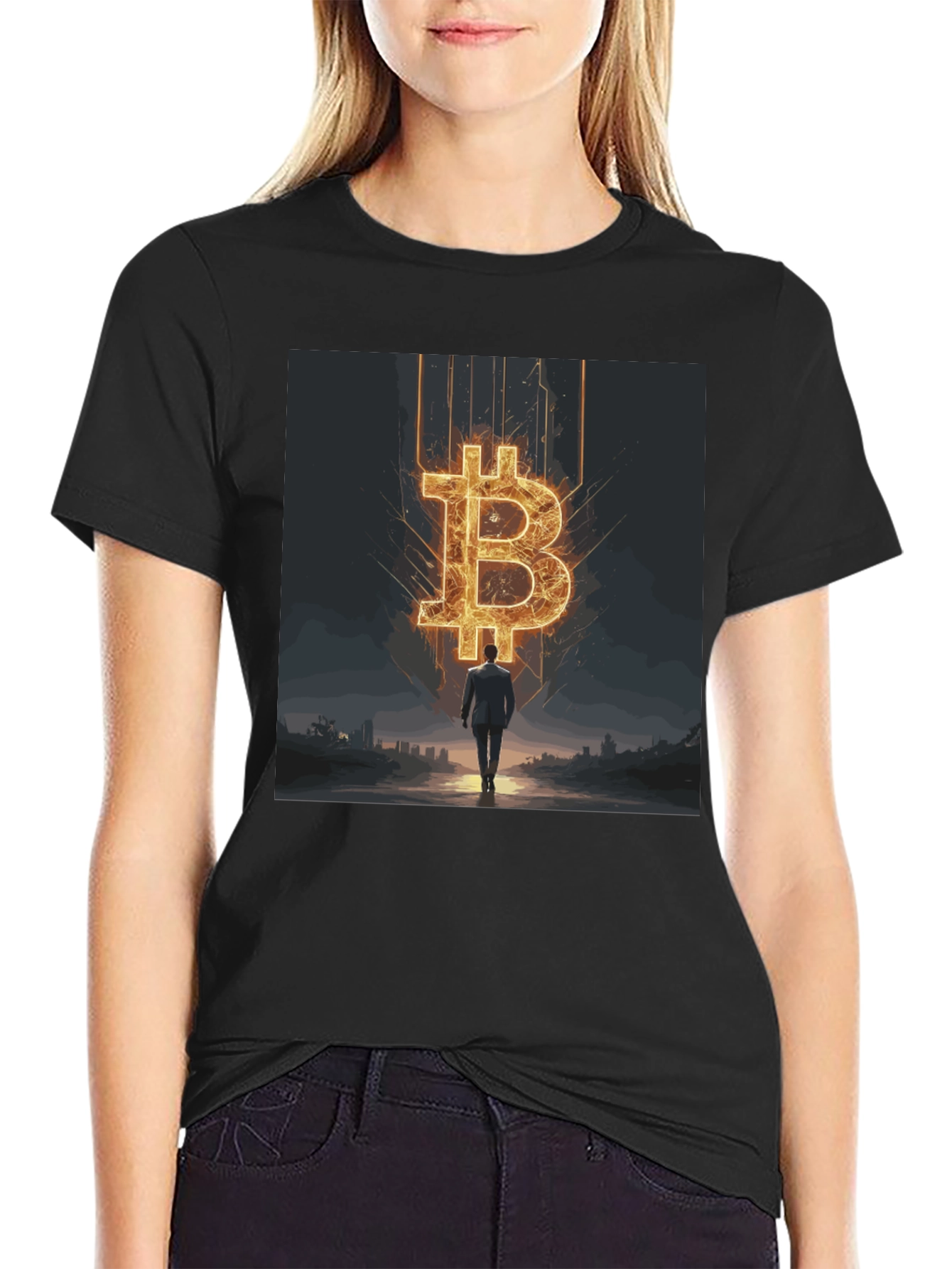 Bitcoin Vision T-Shirt - Crypto Future