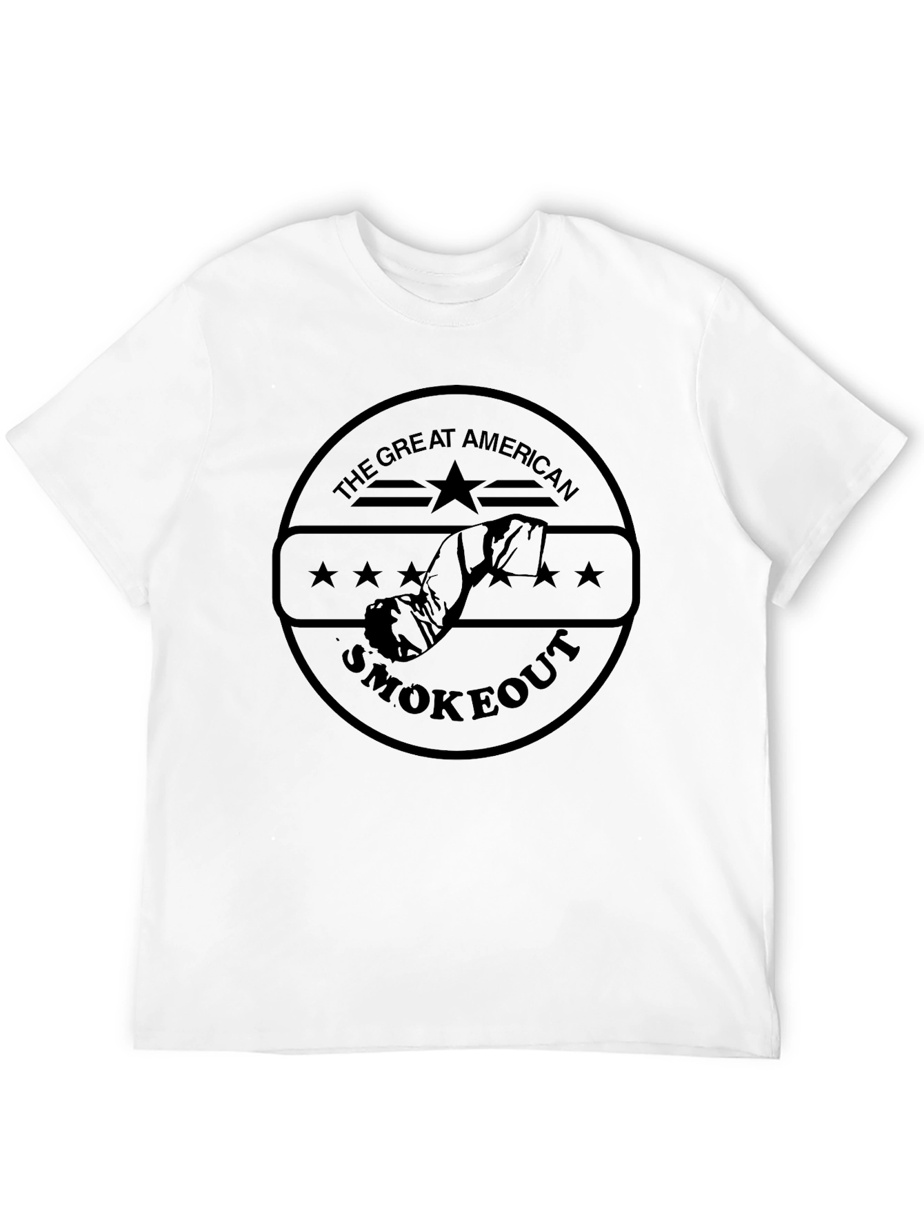 The Great American Smokeout Black T-Shirt
