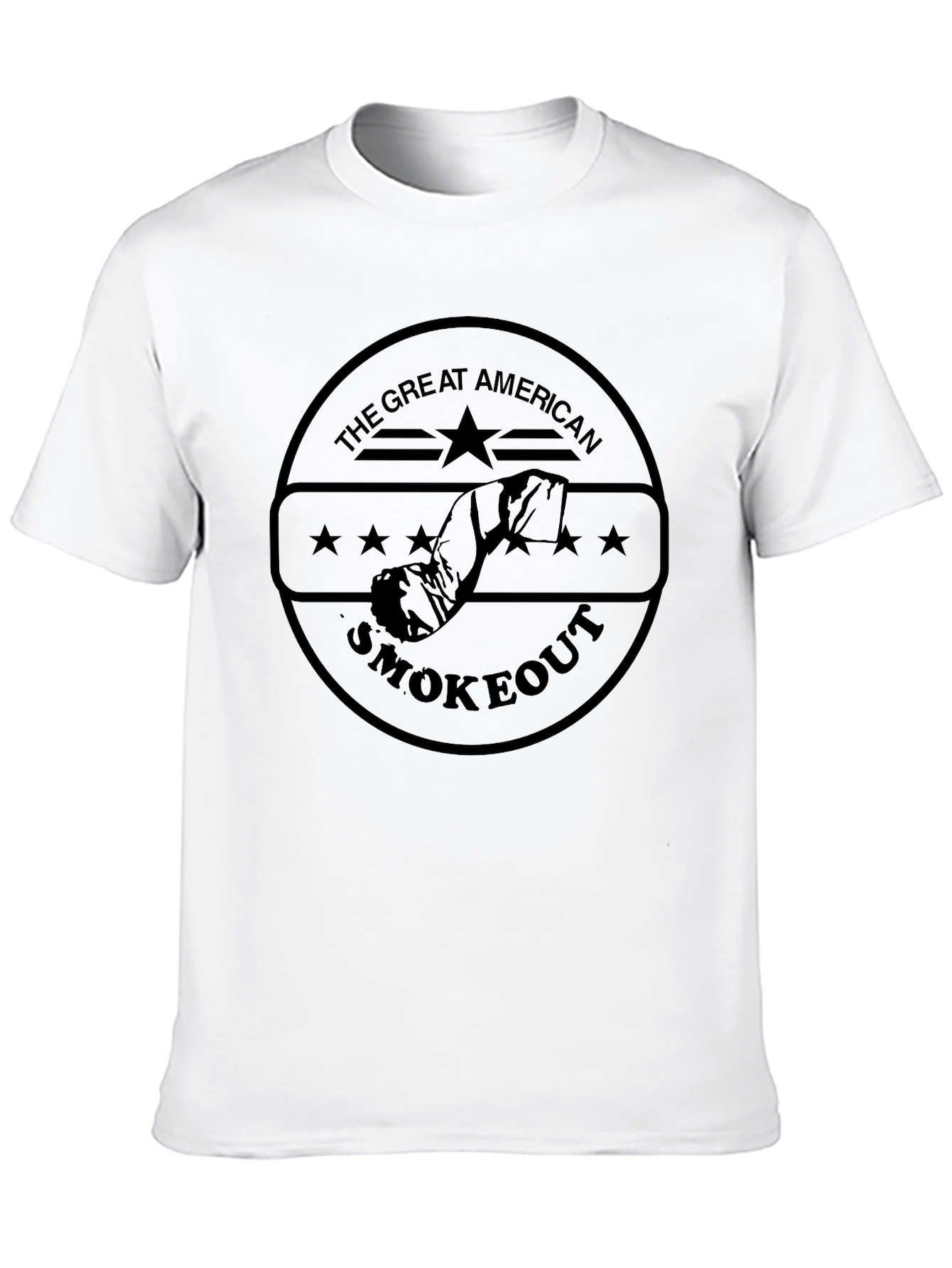 The Great American Smokeout Black T-Shirt