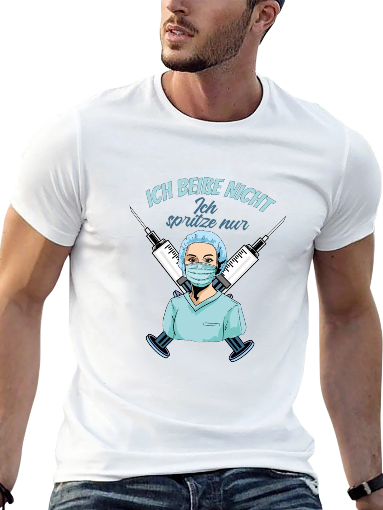 Funny Nurse Injection T-Shirt